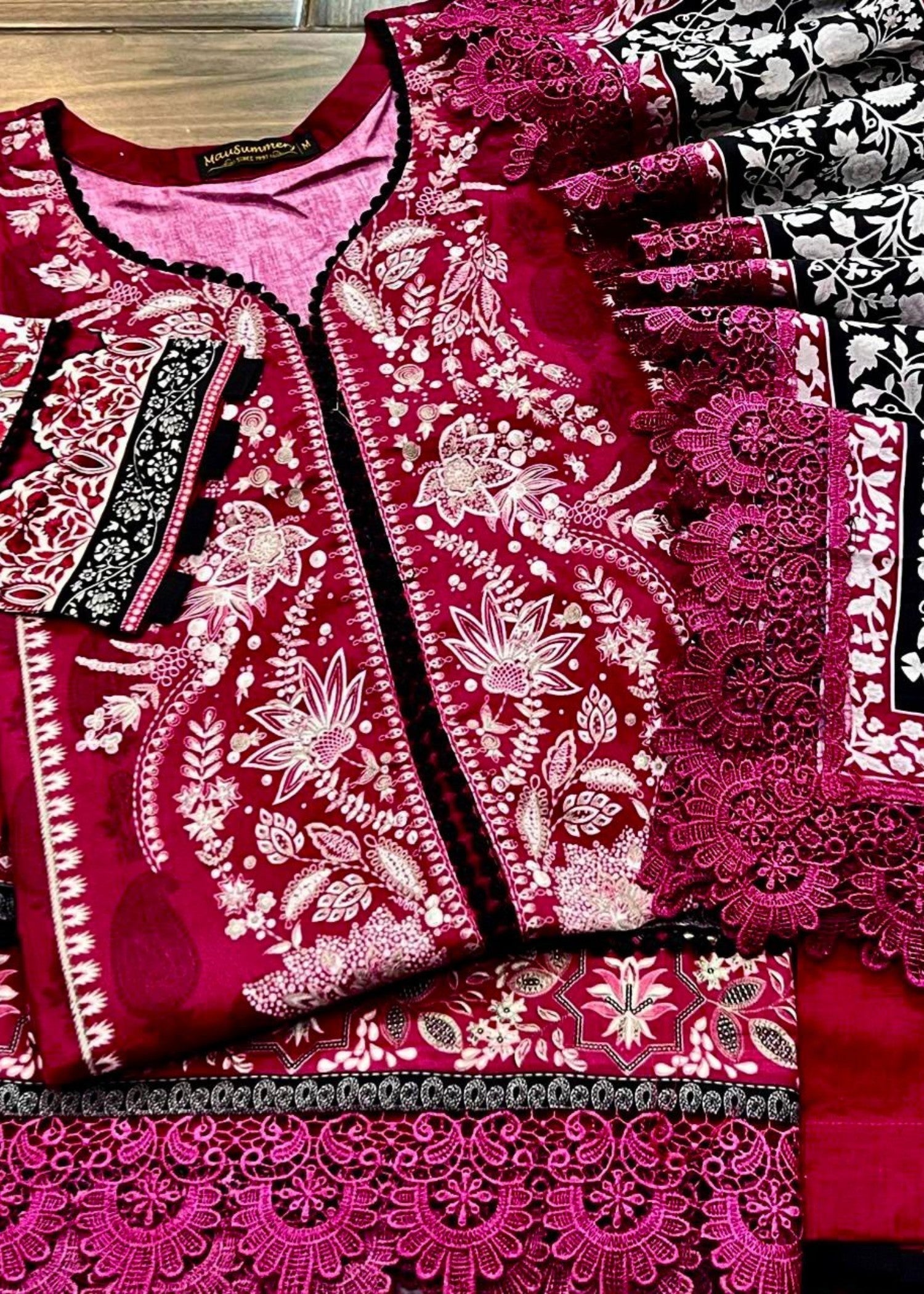 Mausammary Prints Pret Jasper Women 3pcs