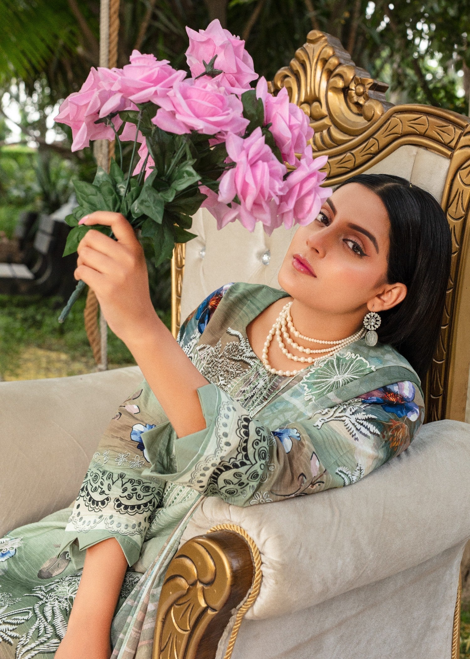 Ayeza Collection Multi Kurta Set 05 Women 3pcs