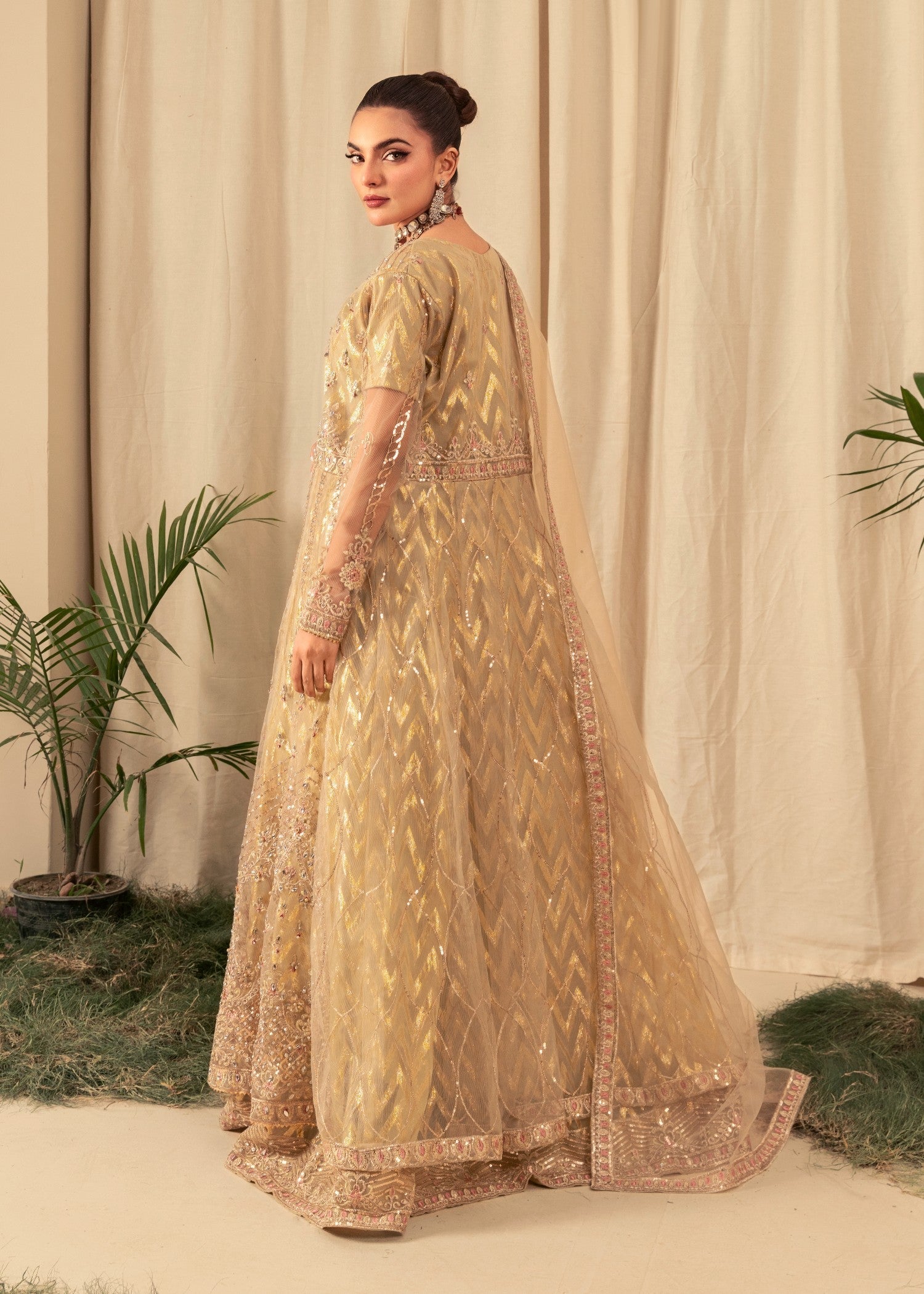 Four Season Boutique DILJAAN PISTA GOLD Women 3pcs