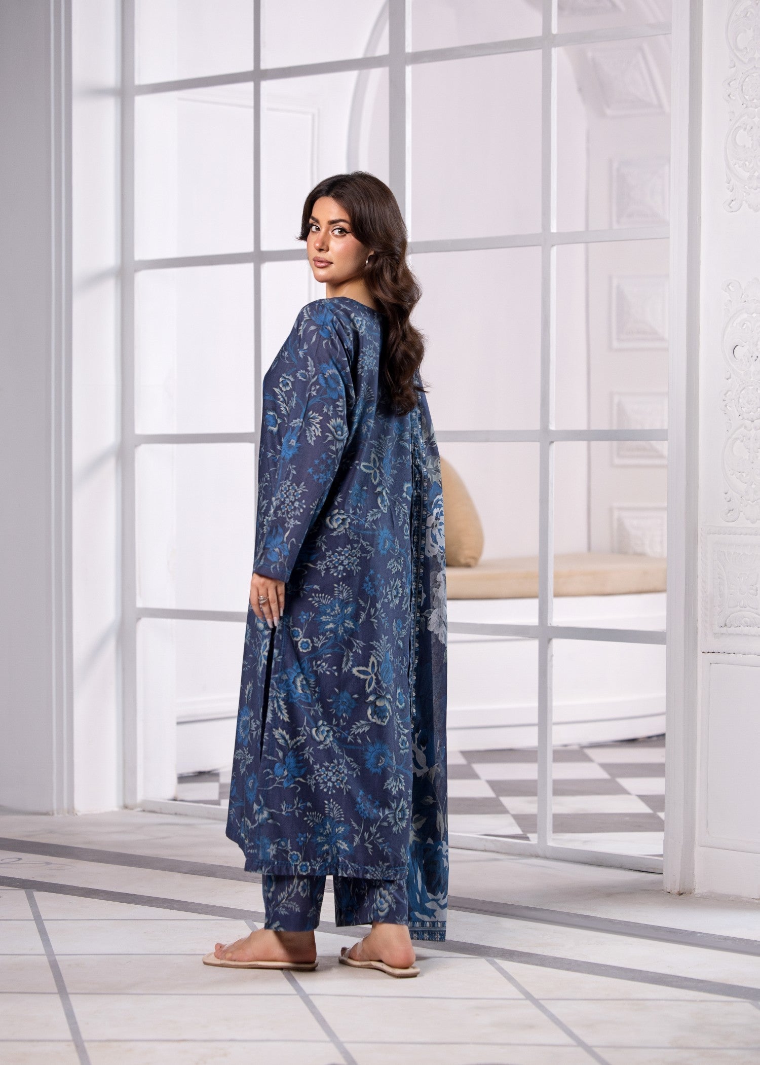 Bin Tayyab (BT006370 BLU 02) Women 3pcs