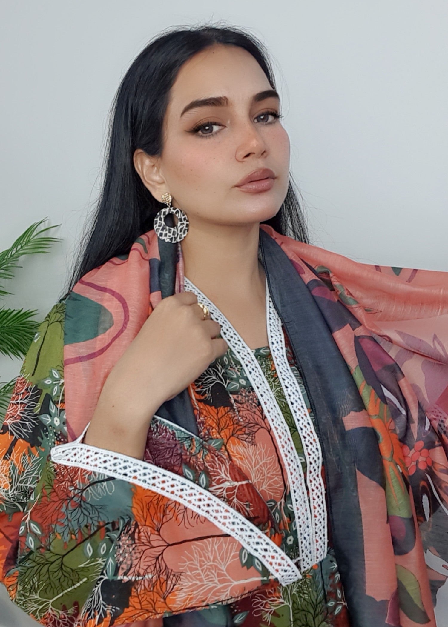 Namal Zara Ltd Summer Pret Lawn Multi Floral Design Women 3pcs