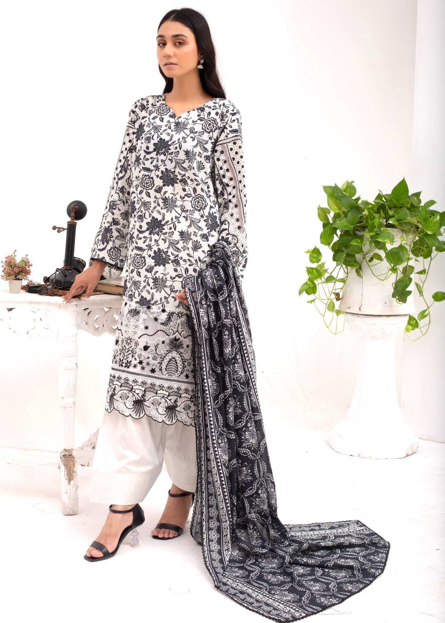 Sundar Stitch MARON LACE | SS 1012 Women 3pcs