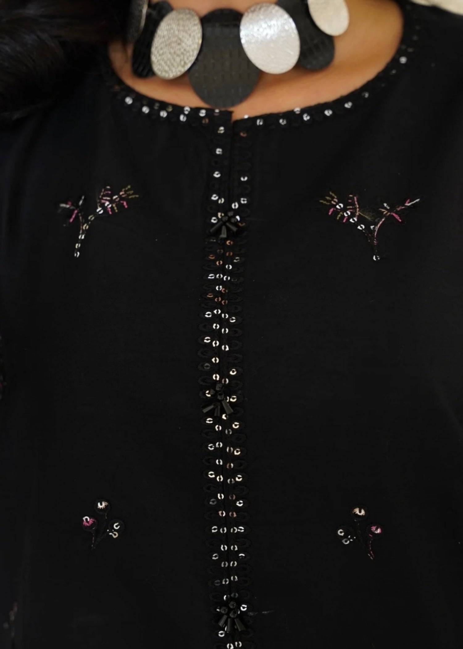 The Turkish Wear Lajwanti Black Women 2pcs