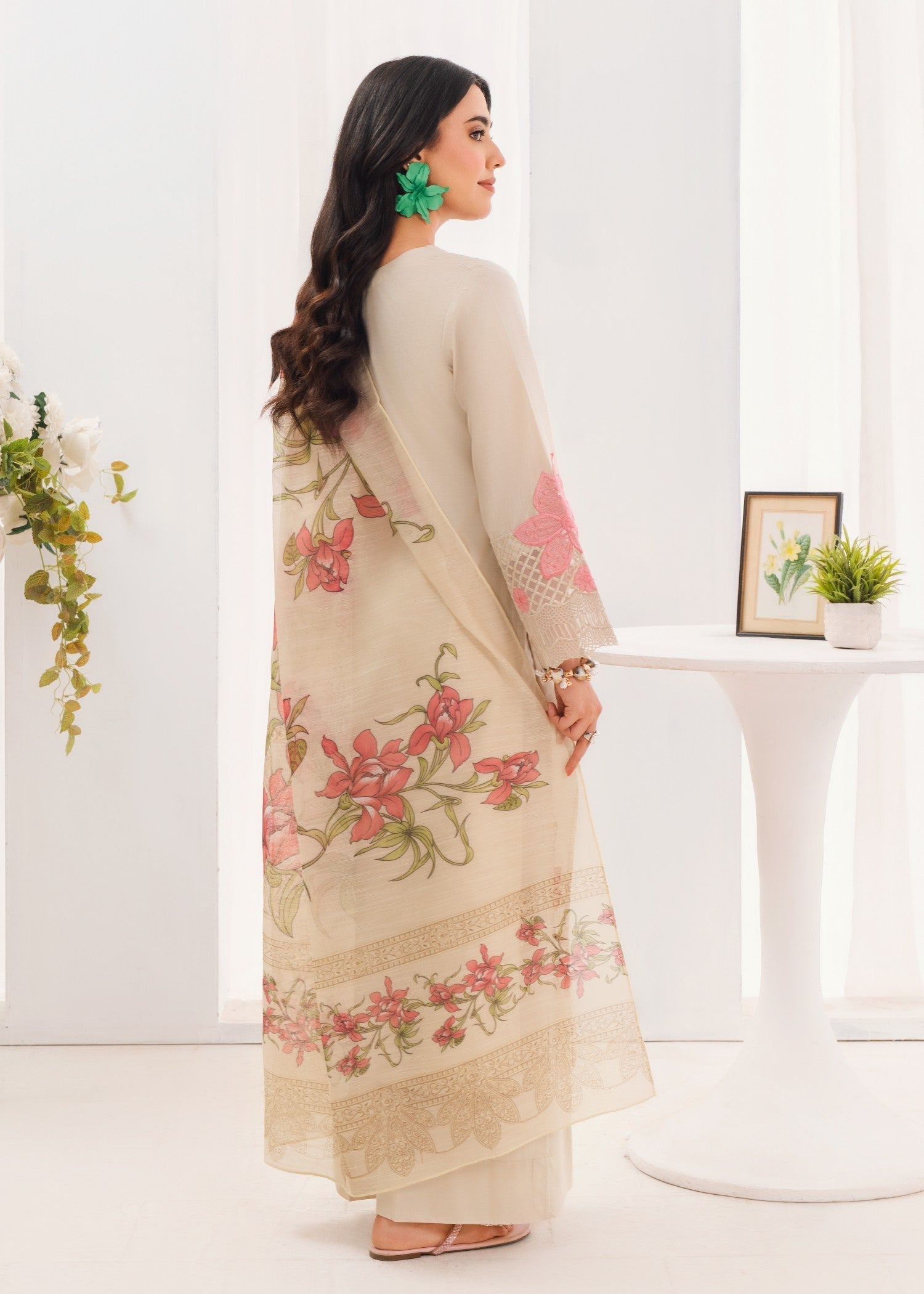 Sahibas By Mirza Belleza Ivory Women 3pcs