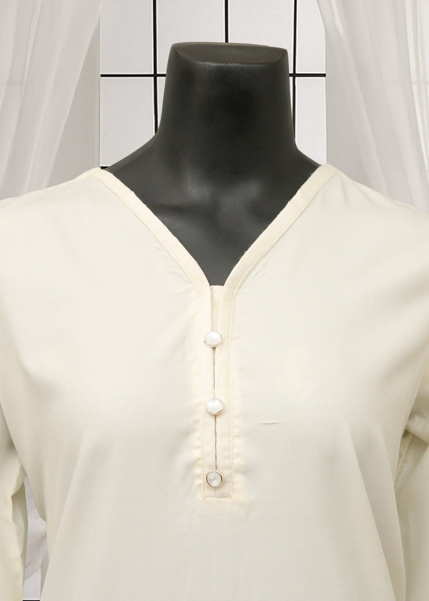 AYLA STUDIO Solid Embroidered SE250405 CHANDNI Women 2pcs