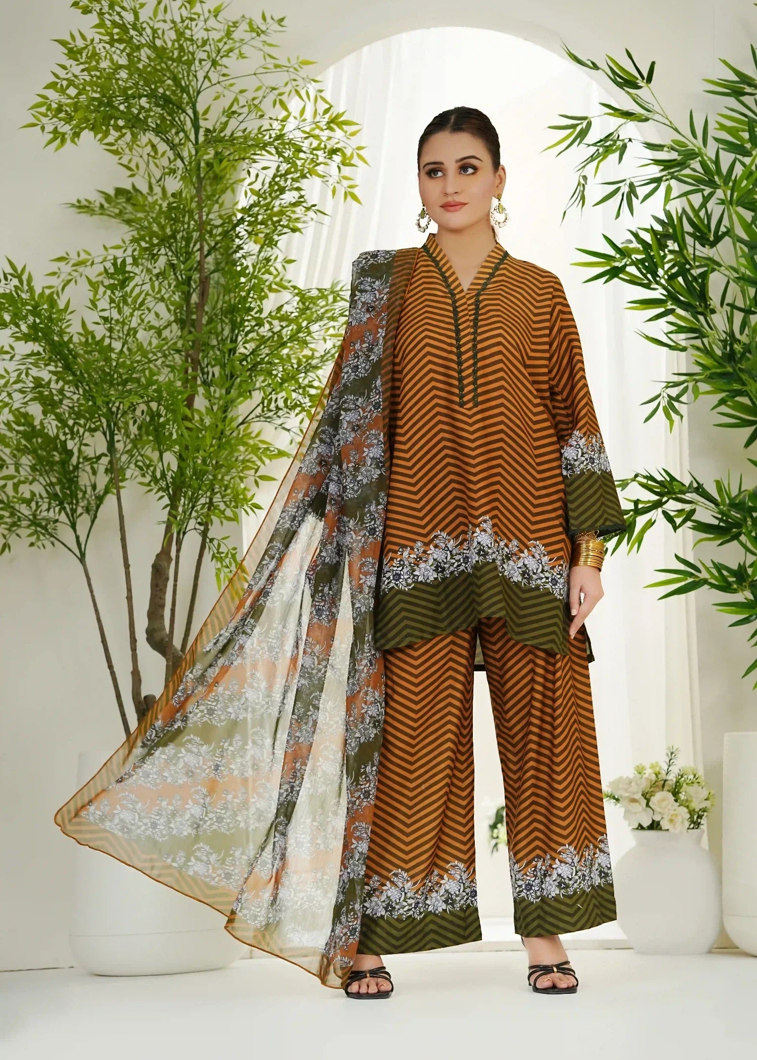 Grape Drape Rust Reverie Women 3pcs