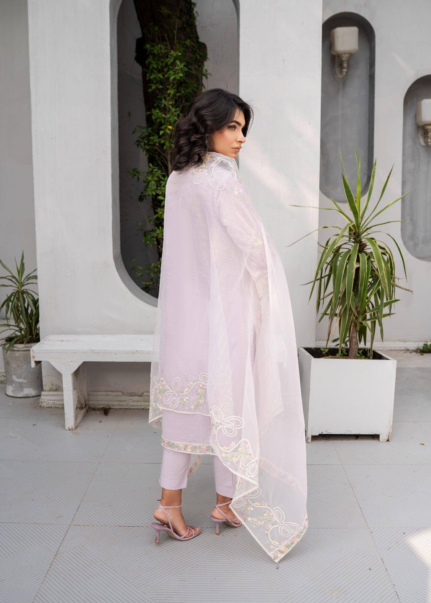 Zainab Fazlani Sahar e Lavender by Women 3pcs