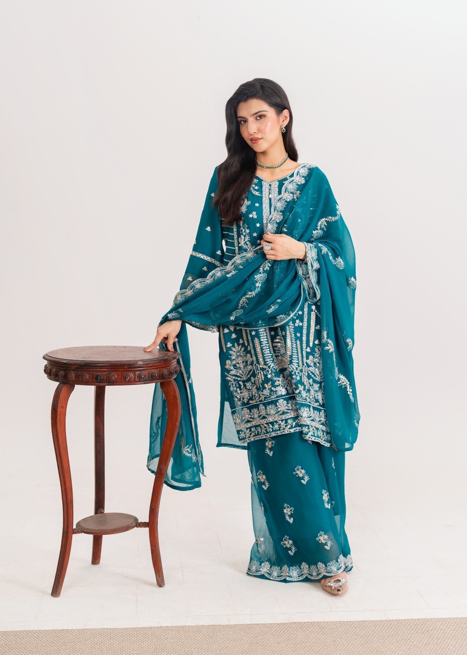 Four Season Boutique LAYLA SEA GREEN Women 3pcs