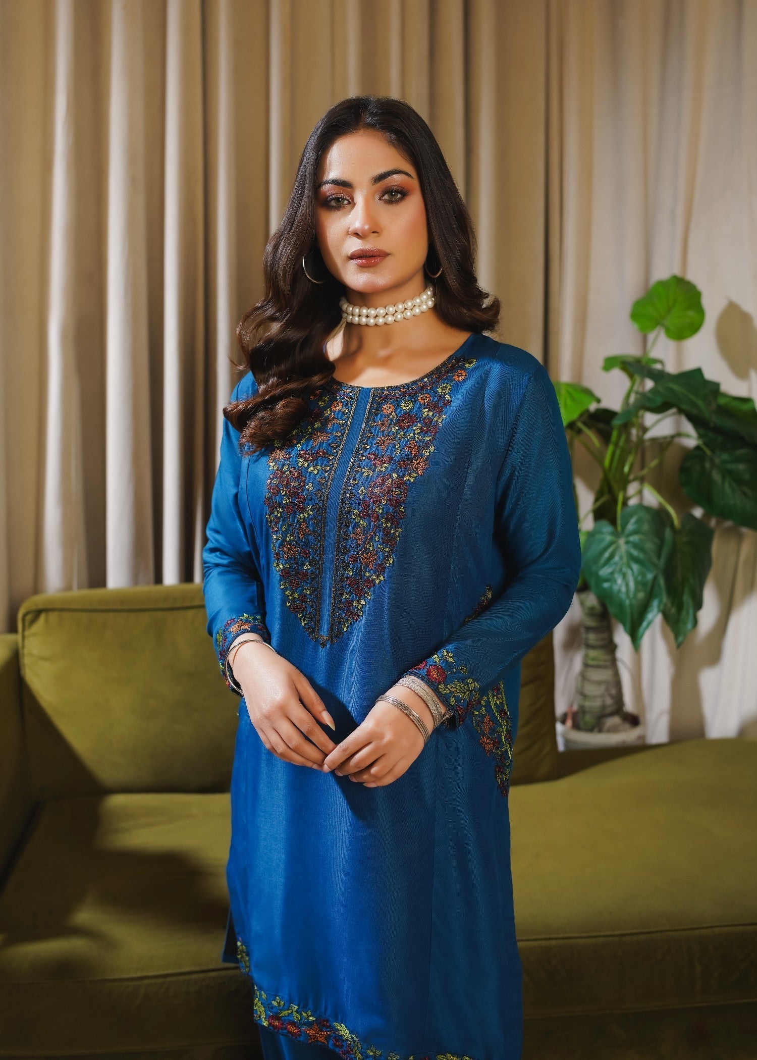 Bin Fatteh Fashion POCKET SQ Women 2pcs