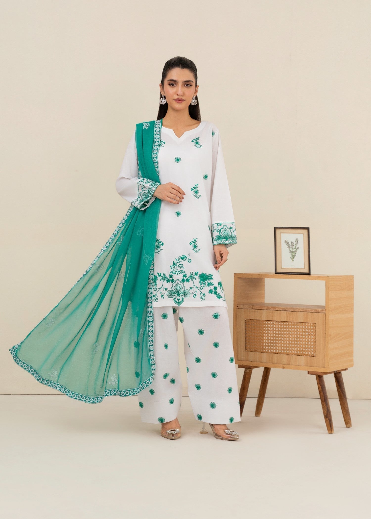 Zoya&Zafar Rang e Azadi Women 3pcs