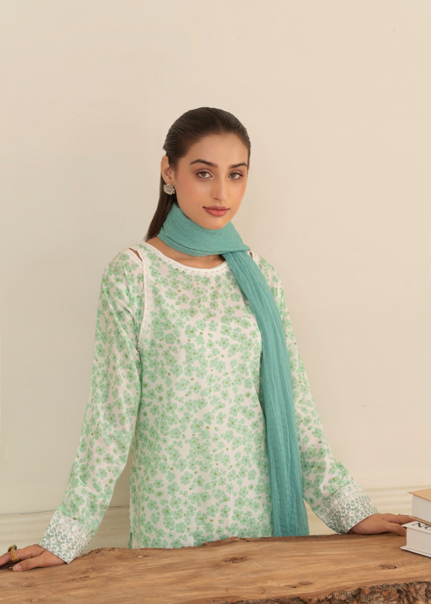 Pehnawa Basics AQUA WHITE Women 3pcs