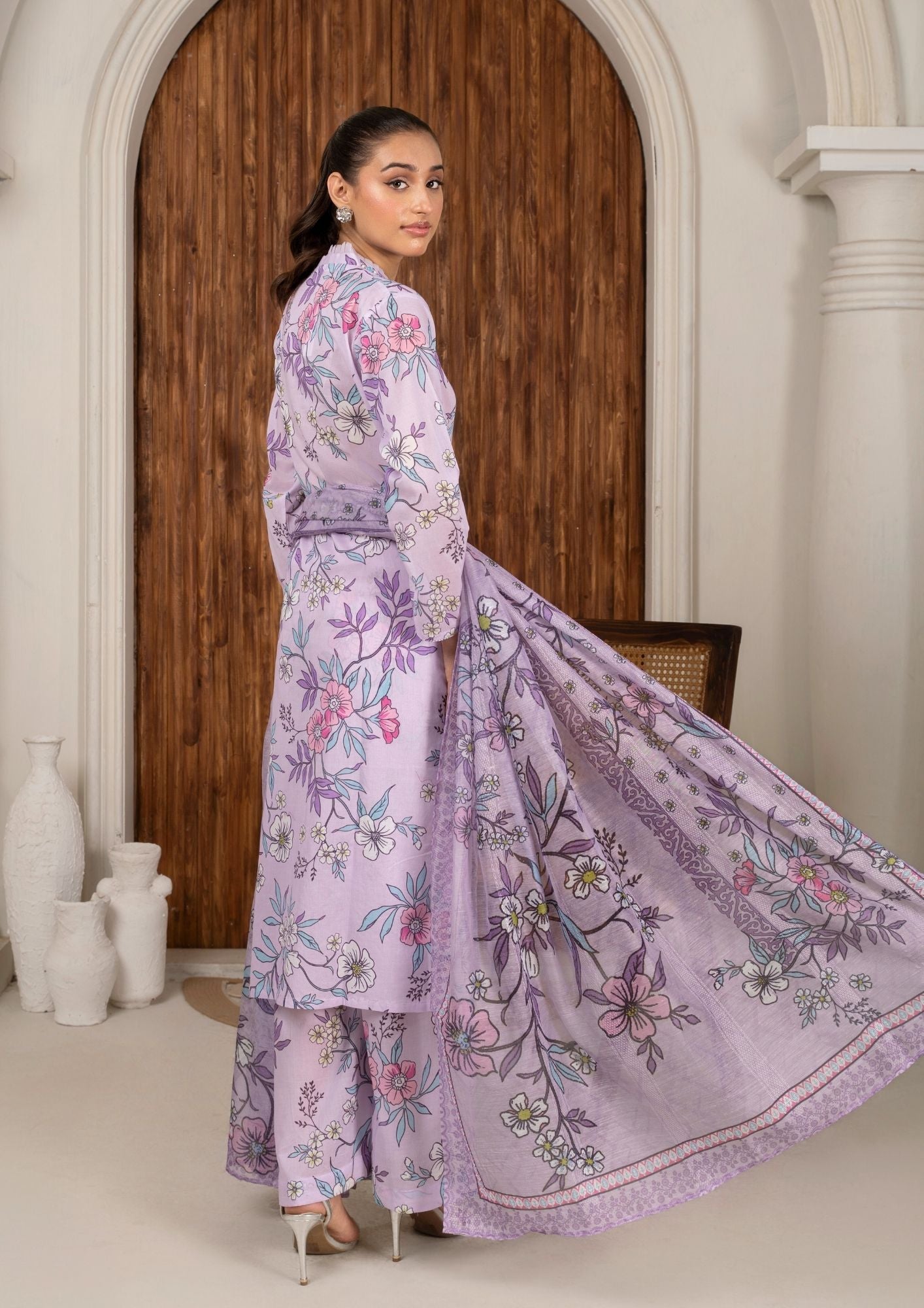 Alfatah Pret Printed Lawn with Embroidery RANAAI S25 0016 Women 3pcs