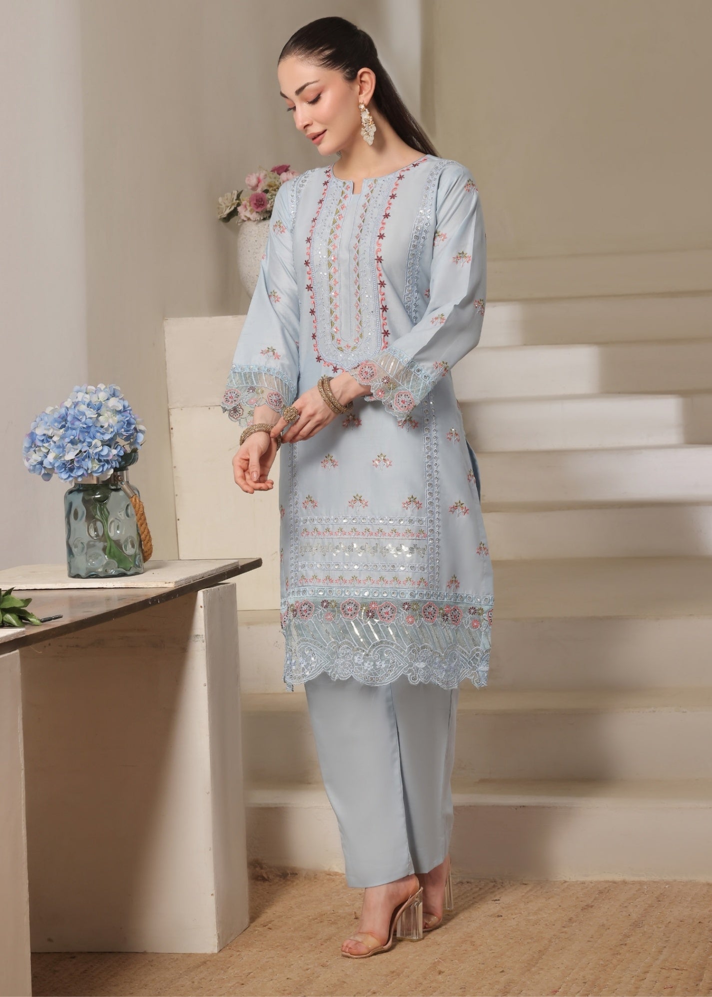 Ayra Pret Mushq ice Blue Women 2pcs