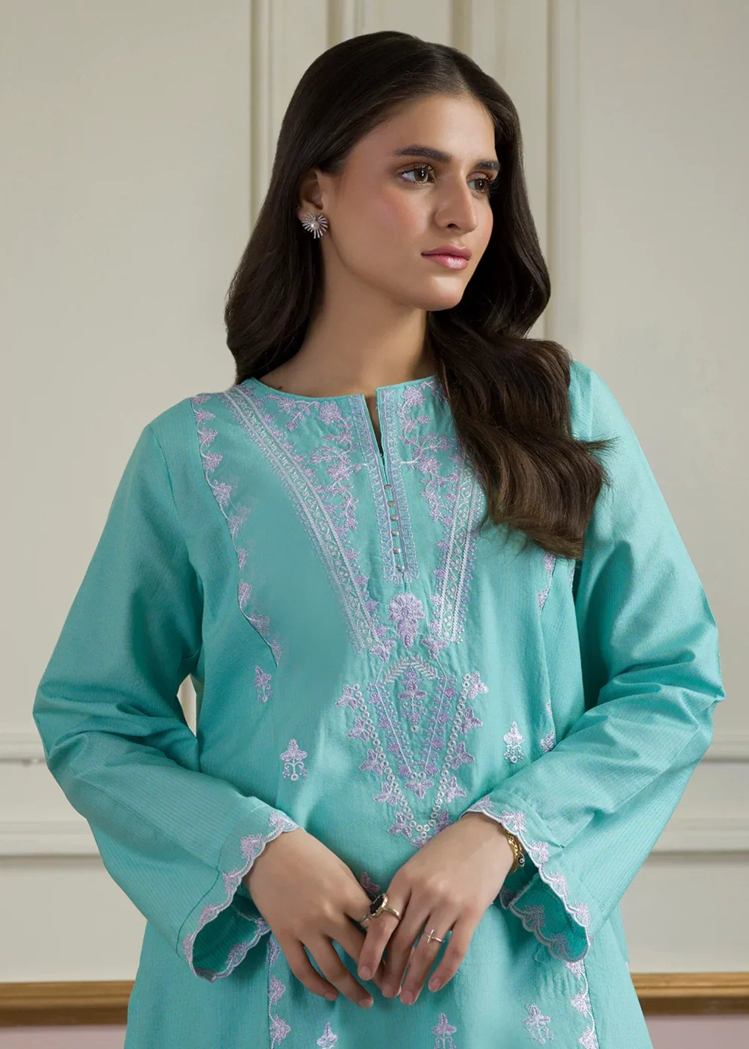 Zellbury WPS2521696 Aquamarine Women 2pcs