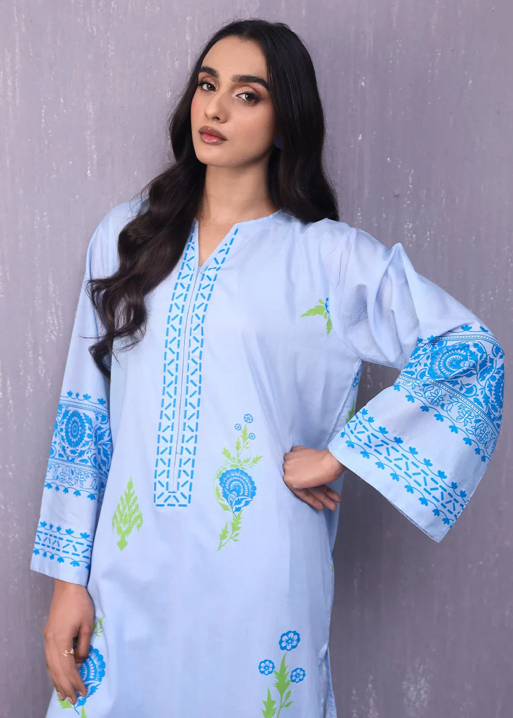 Rashid Textile Stitched Digitally Printed Lawn 1026 Women 2pcs