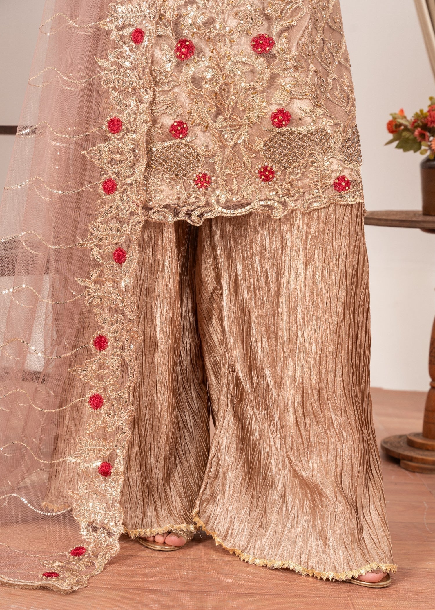 Four Season Boutique MALHAAR CRUSH COFFEE Women 3pcs