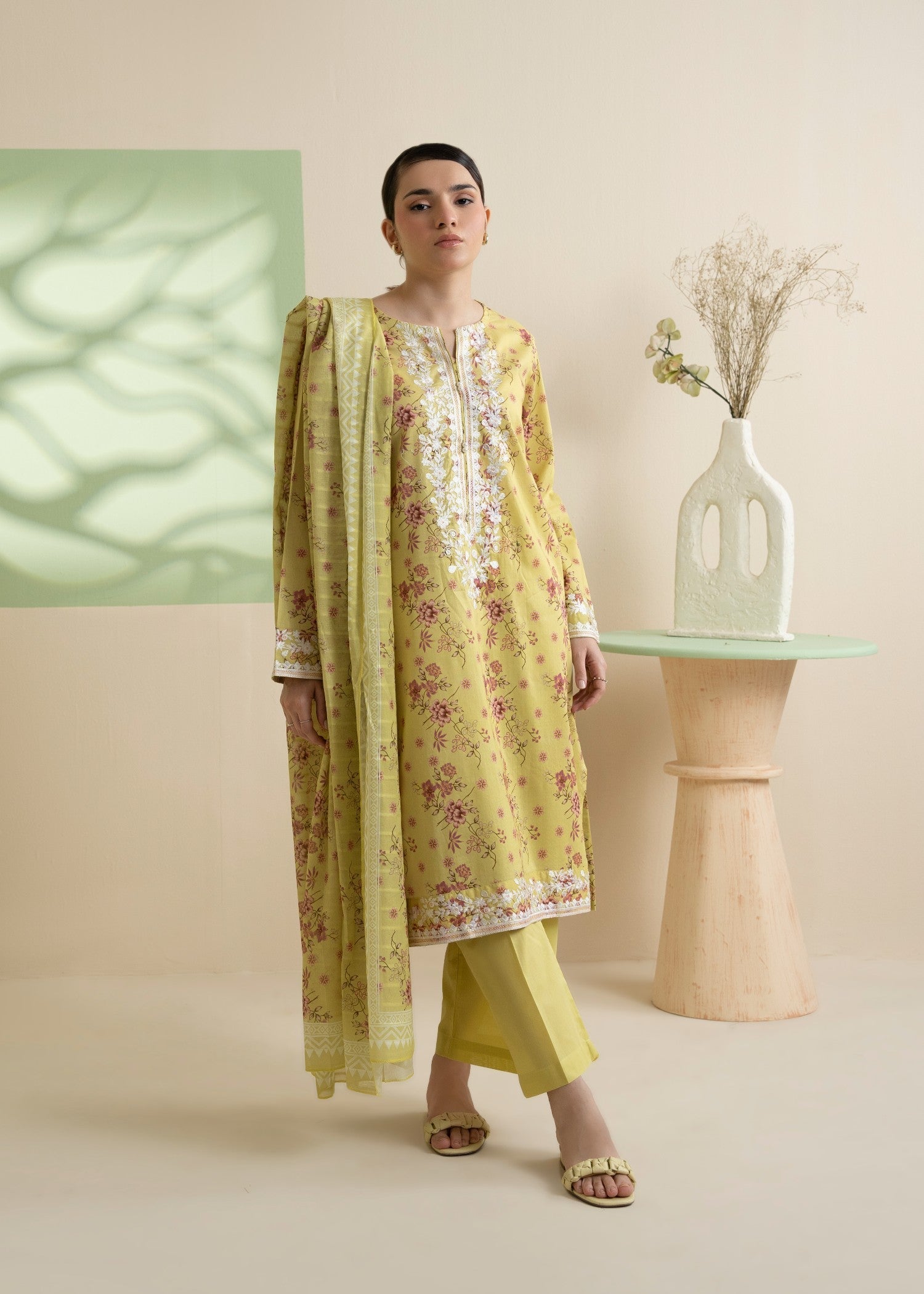 Zellbury WPS2531712 Yellow Women 3pcs