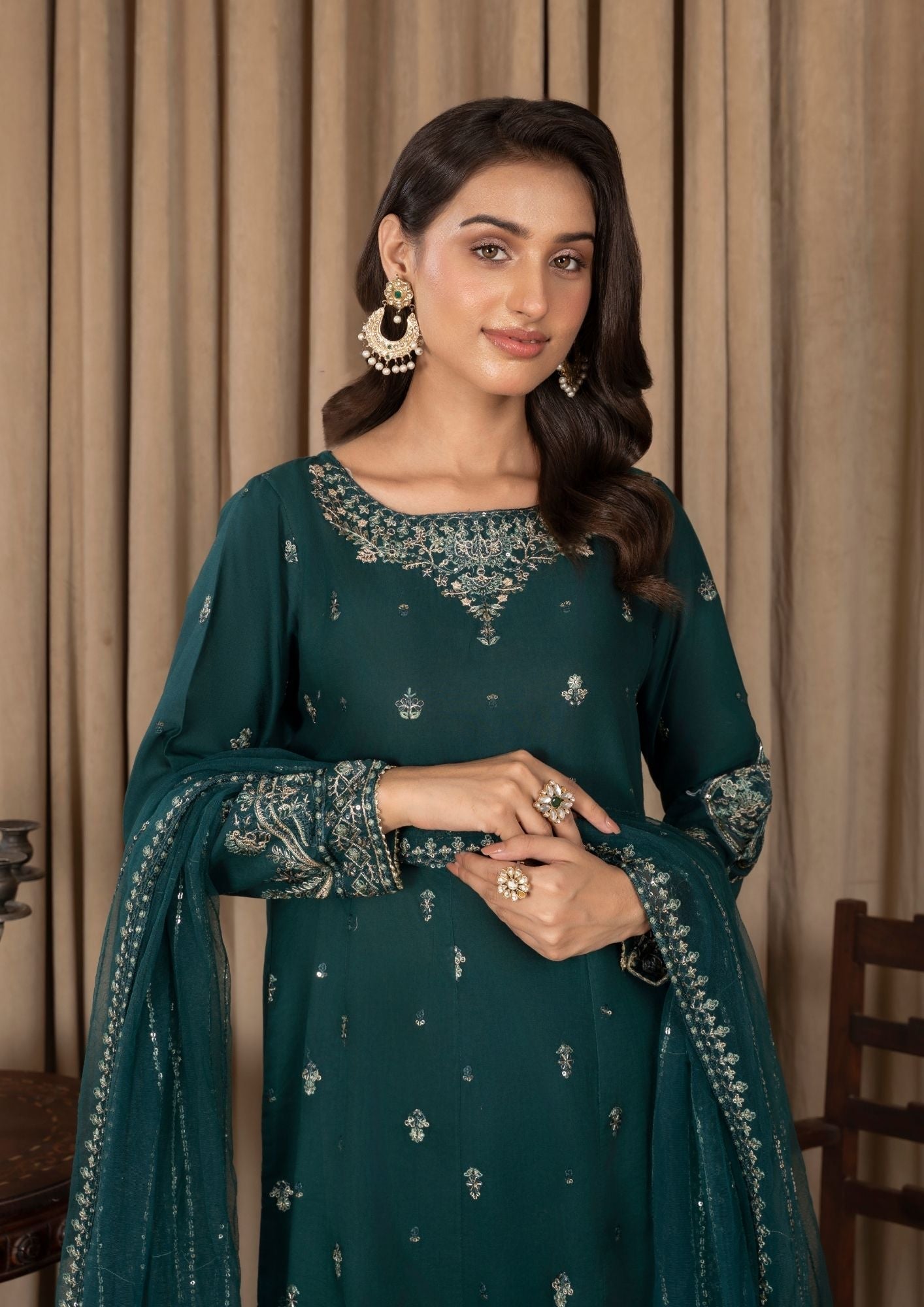 Alfatah Pret Embroidered Lawn ZAUQ S25 0024 Women 3pcs