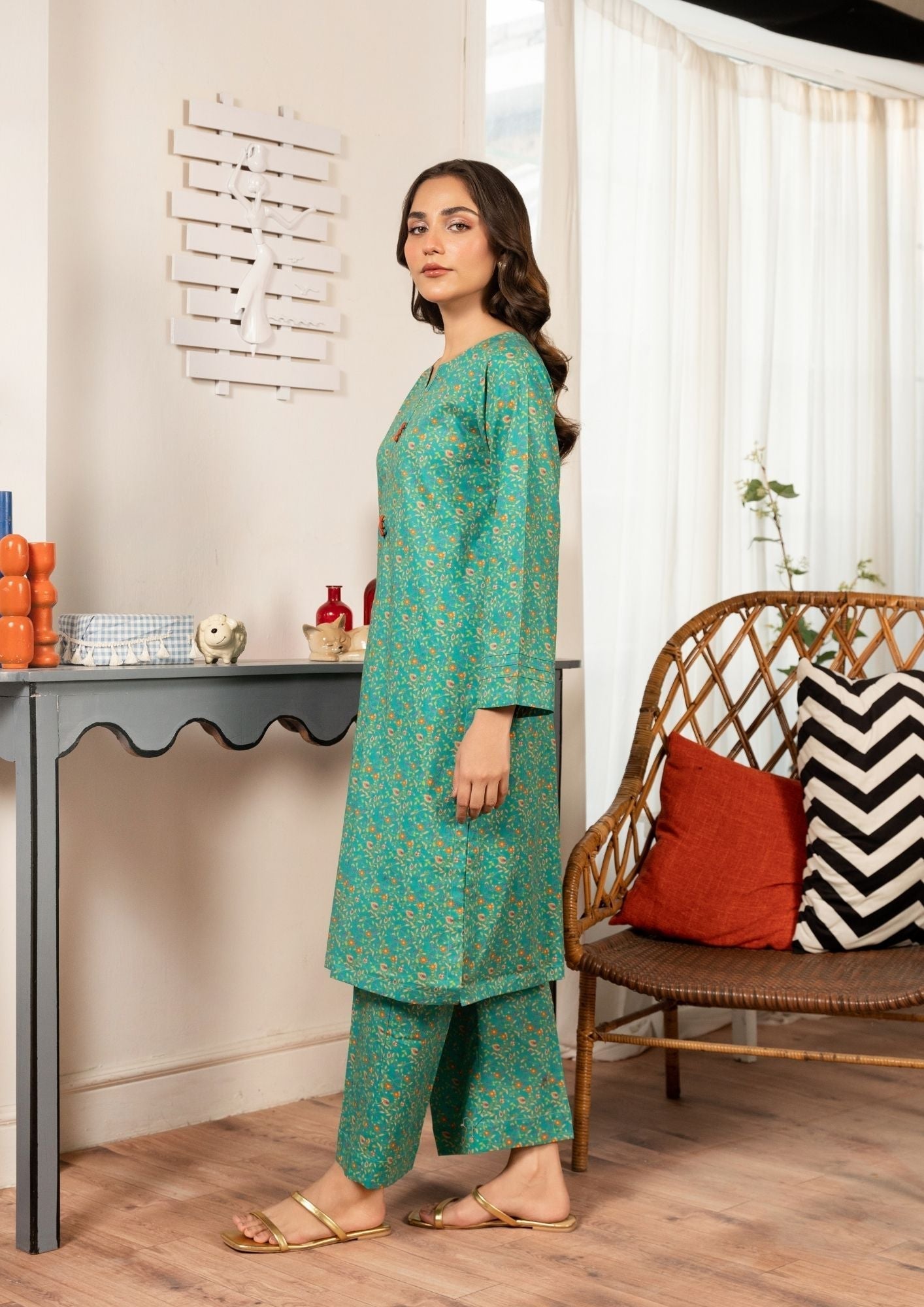 Yolo Pret Digital Print Lawn GULMEENA G25 0008 Women 2pcs