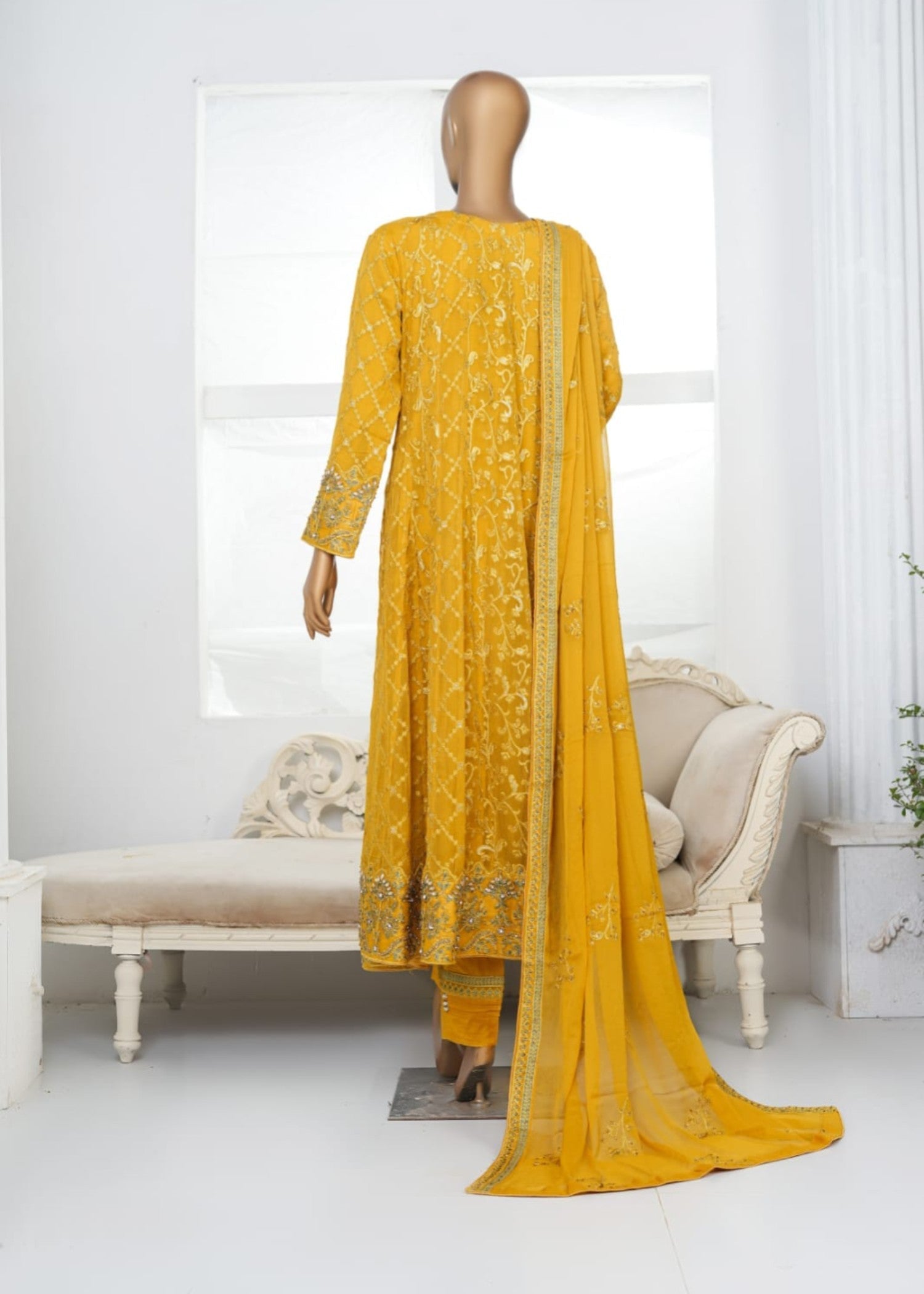 Ahmed Creations KINZA YELLOW Women 3pcs