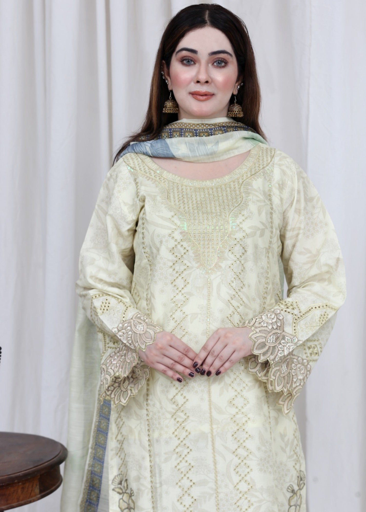 Mr Rai Attires Amna Embroidered Women 3pcs