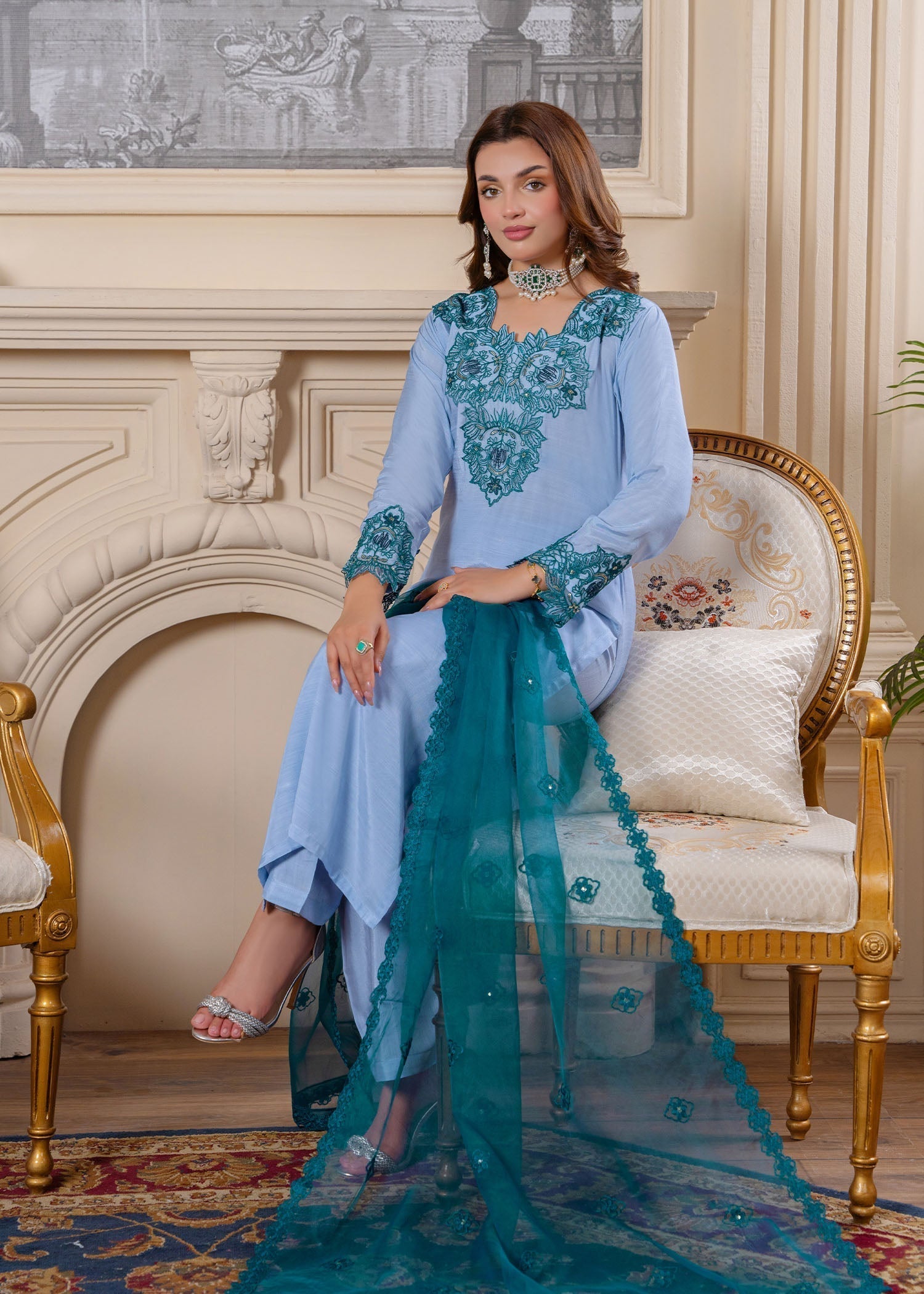 Momin Online Aqua Bloom Women 3pcs