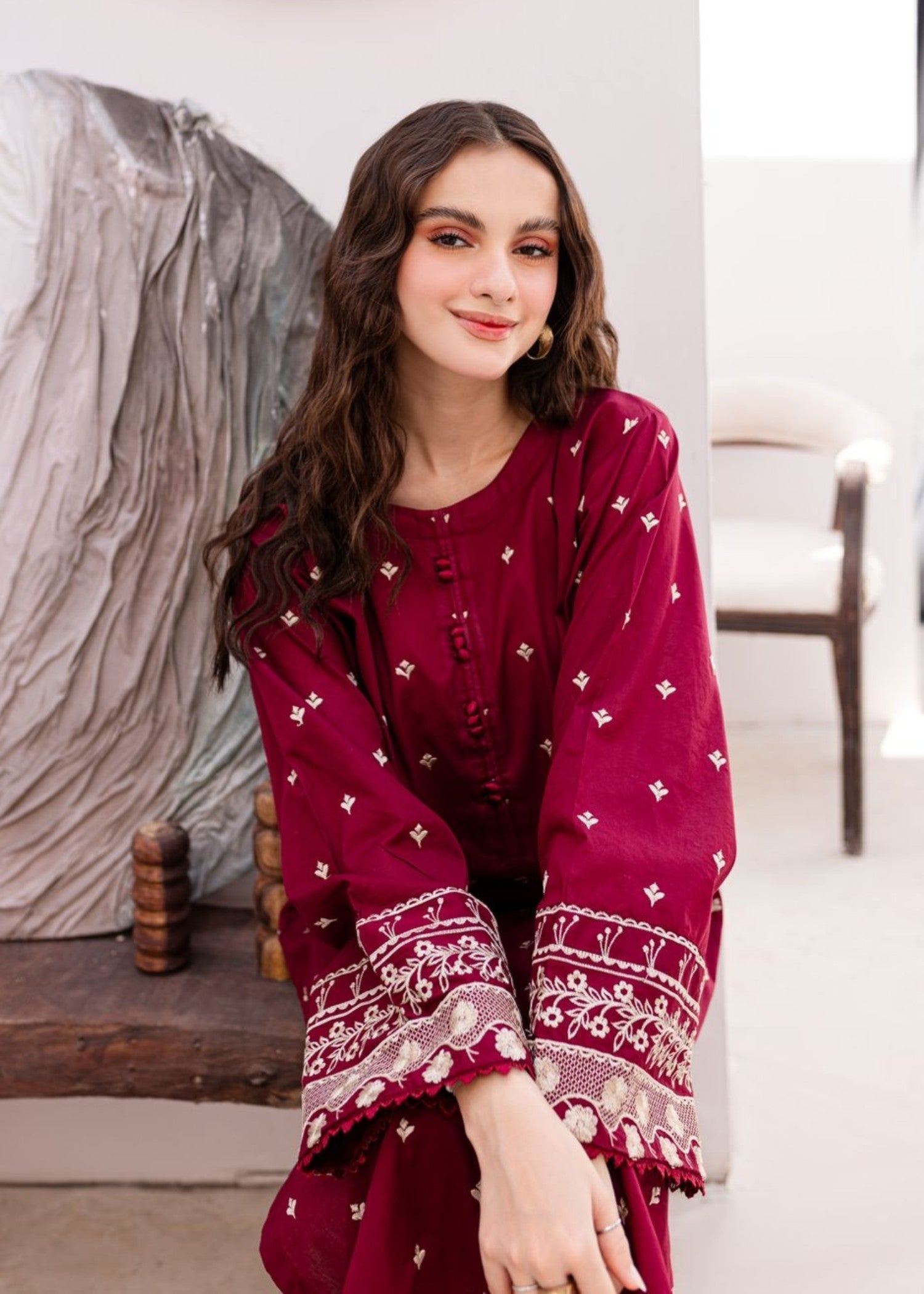 Saifron EMBROID Women 2pcs