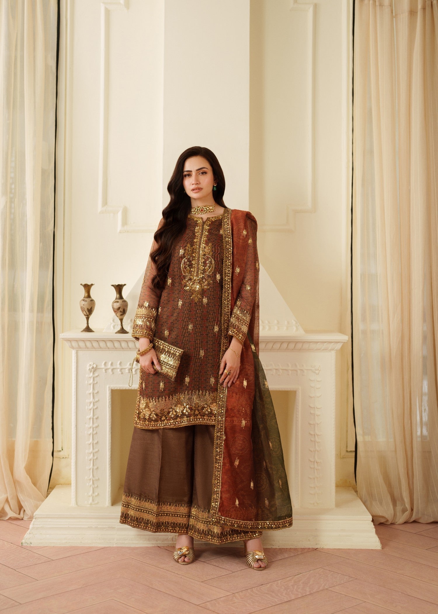 Mohagni LD 04 STITCHED I UNSTITCHED Women 4pcs