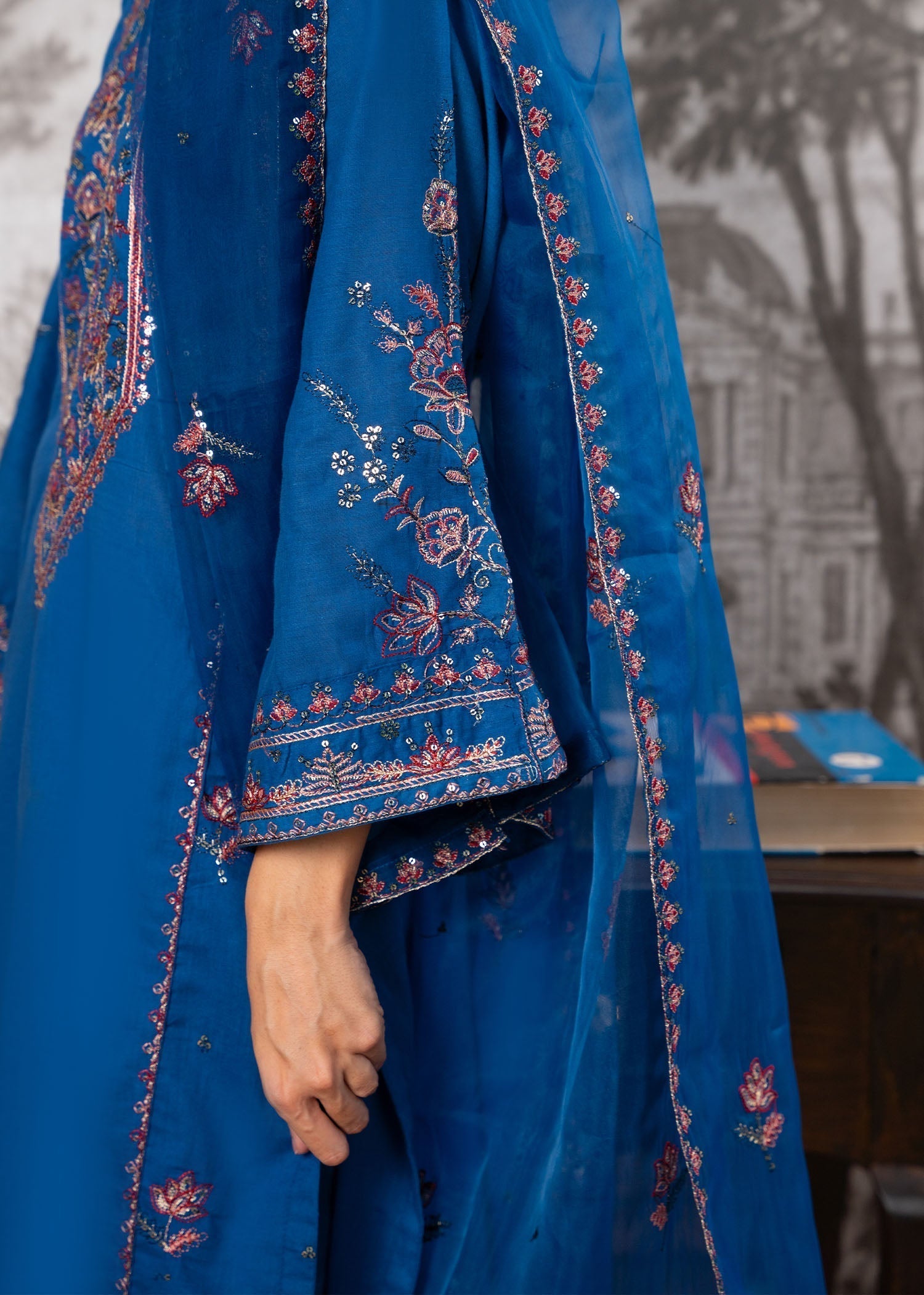 Zahab By M Sapphire Charm Women 3pcs