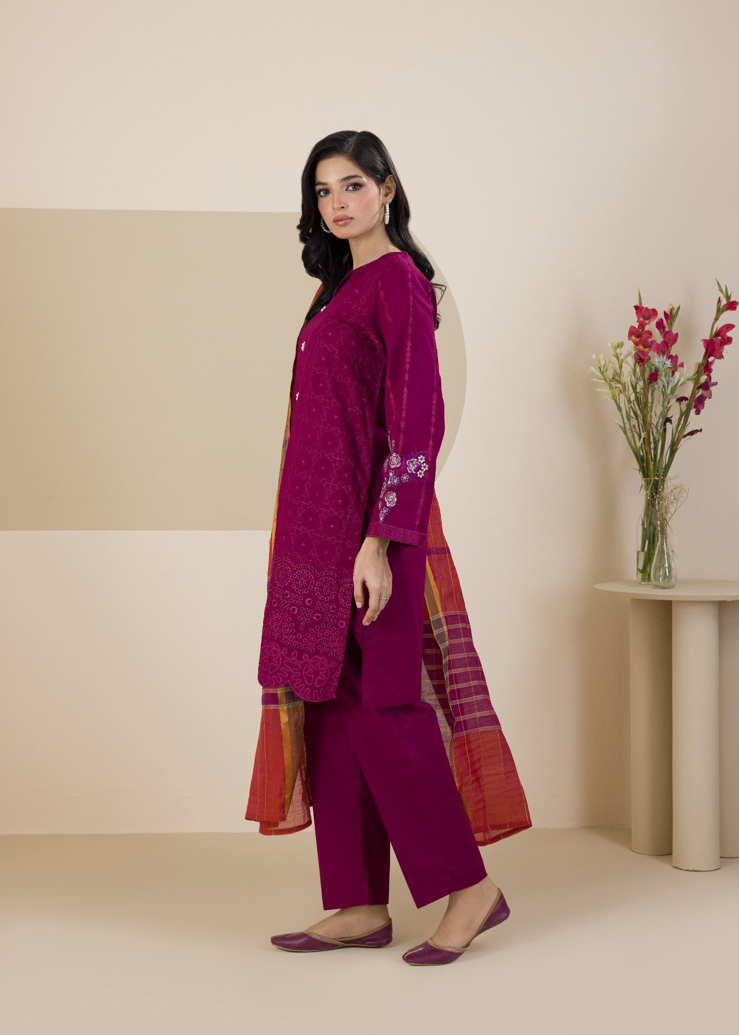 Zellbury WPS2532525 Magenta Women 3pcs