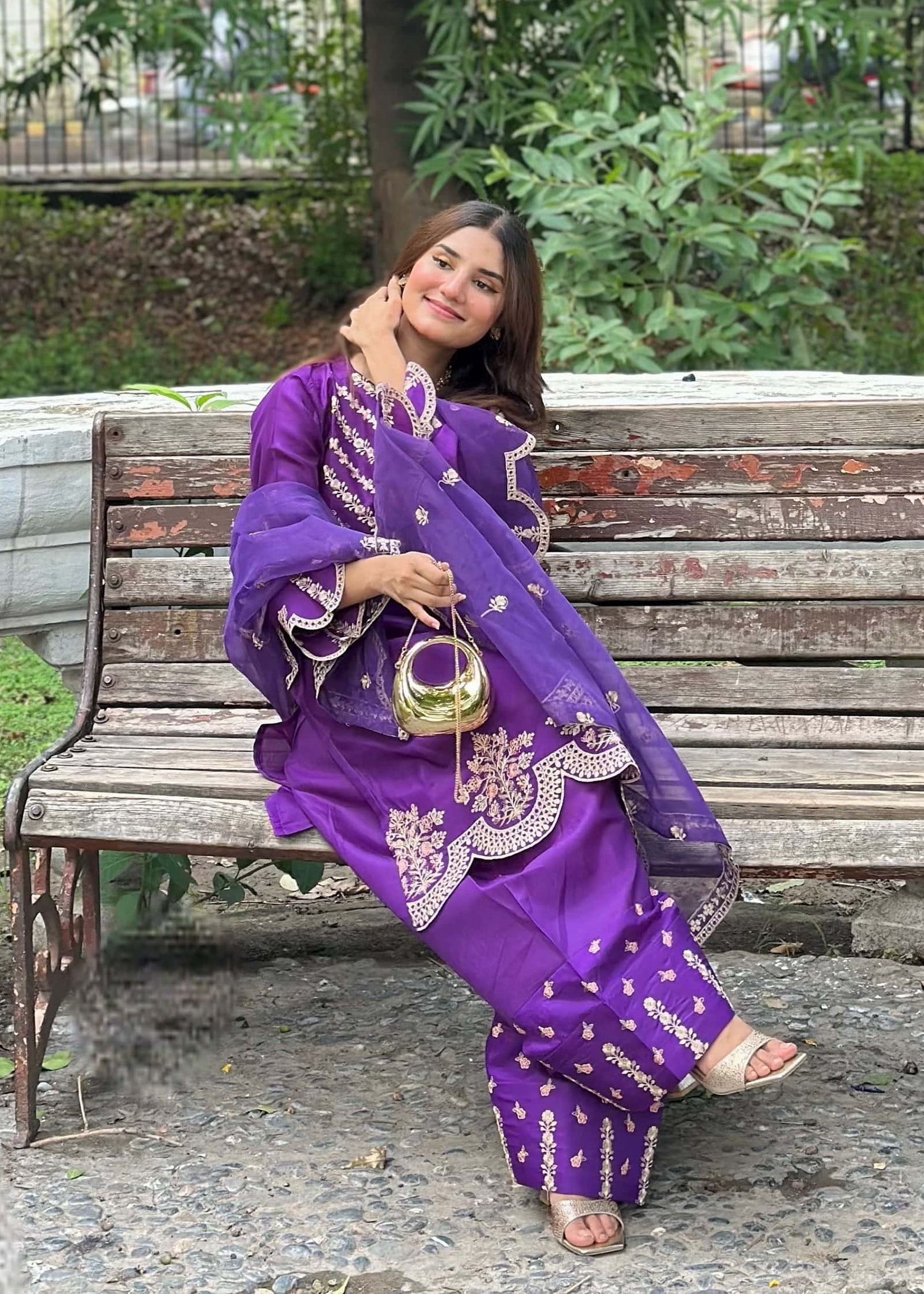 Zoya&Zafar Farshi Shalwar 01 Women 3pcs