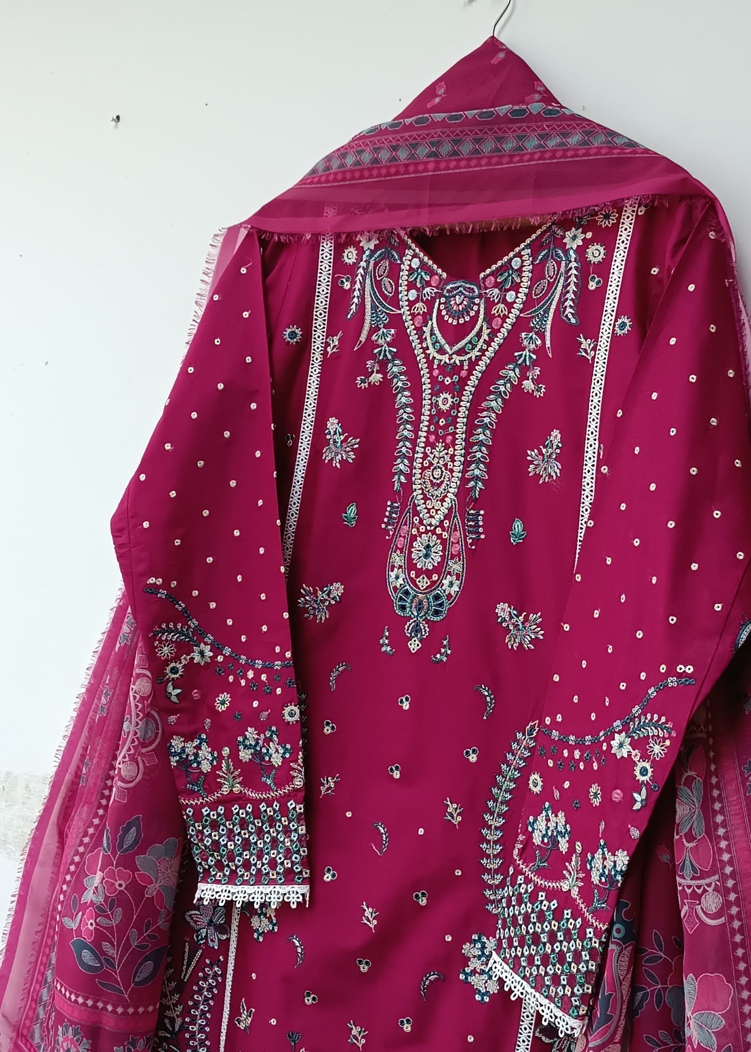 Lubana Store NIRMA MAGENTA Women 3pcs