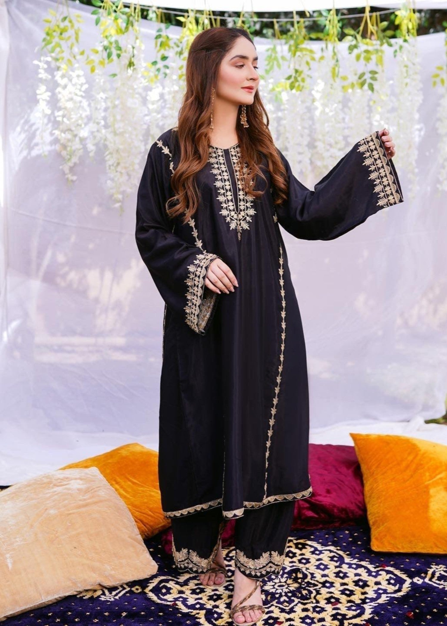 Akhrot Clothing BS Frock Suit Women 2pcs