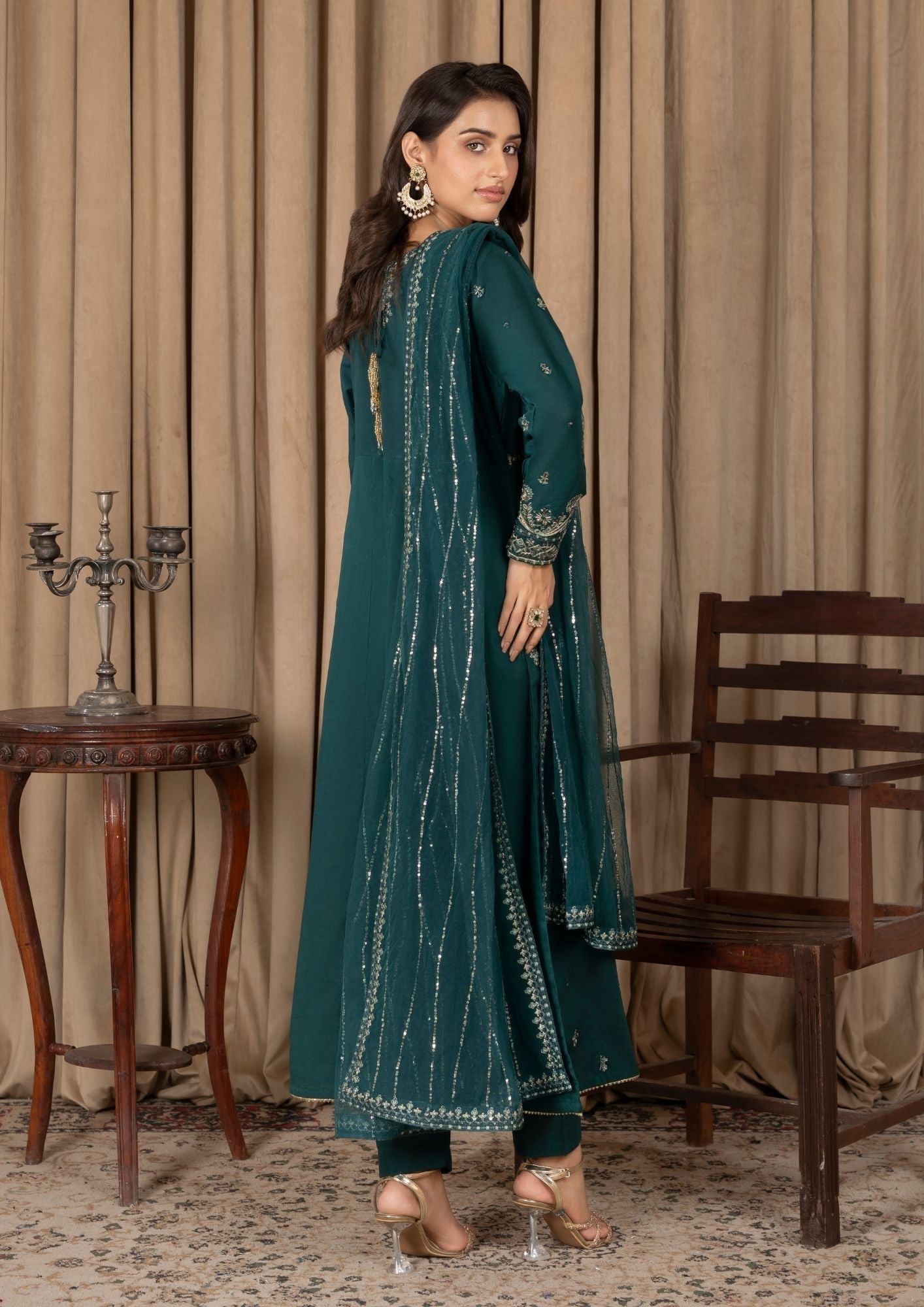 Alfatah Pret Embroidered Lawn ZAUQ S25 0024 Women 3pcs