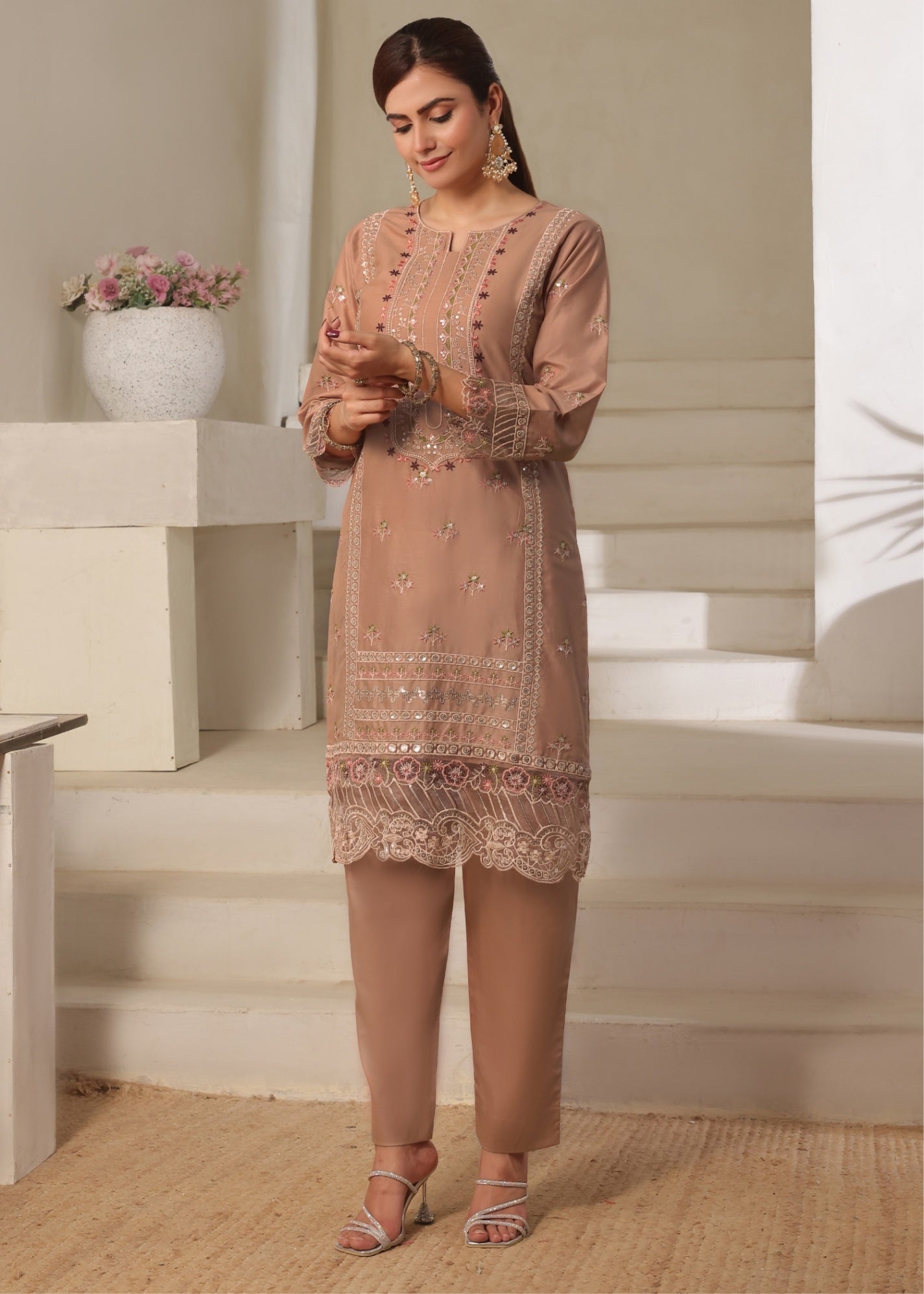 Ayra Pret Mushq Light Taupe Women 2pcs