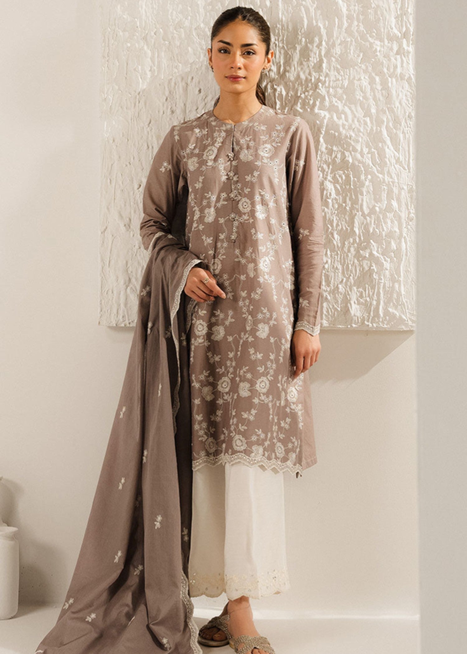 Cross Stitch TRANQUIL HAZE 0125RTWEMBLWN0302 Women 2pcs