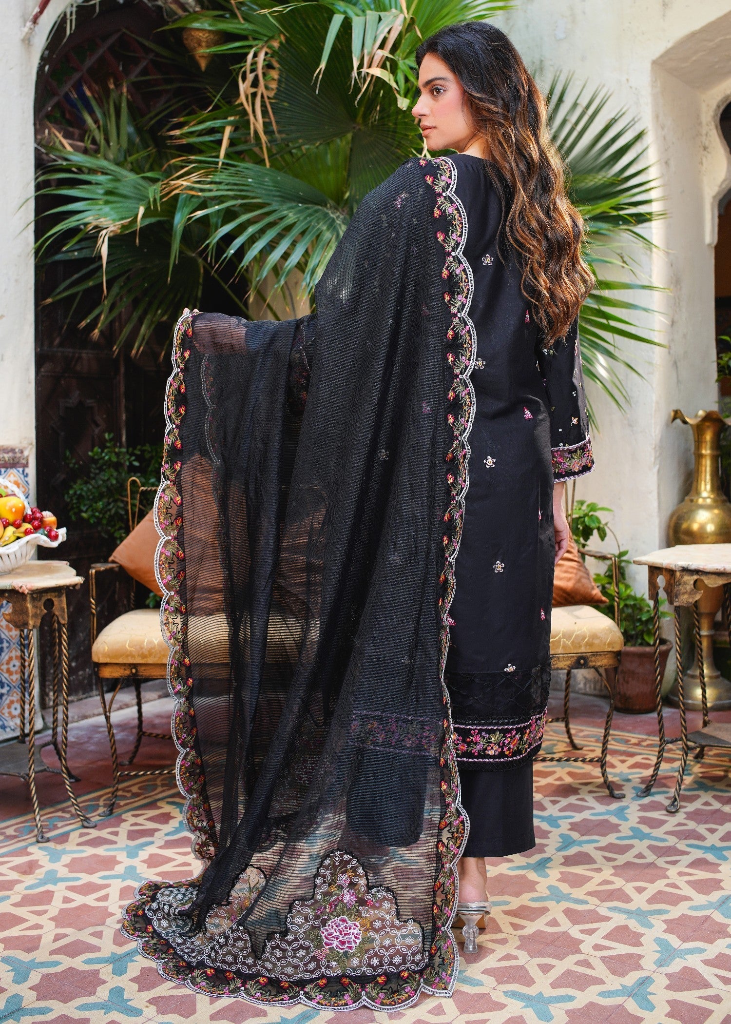 Safdar Embroidery Pure Lawn Embroidered 03 Women 3pcs