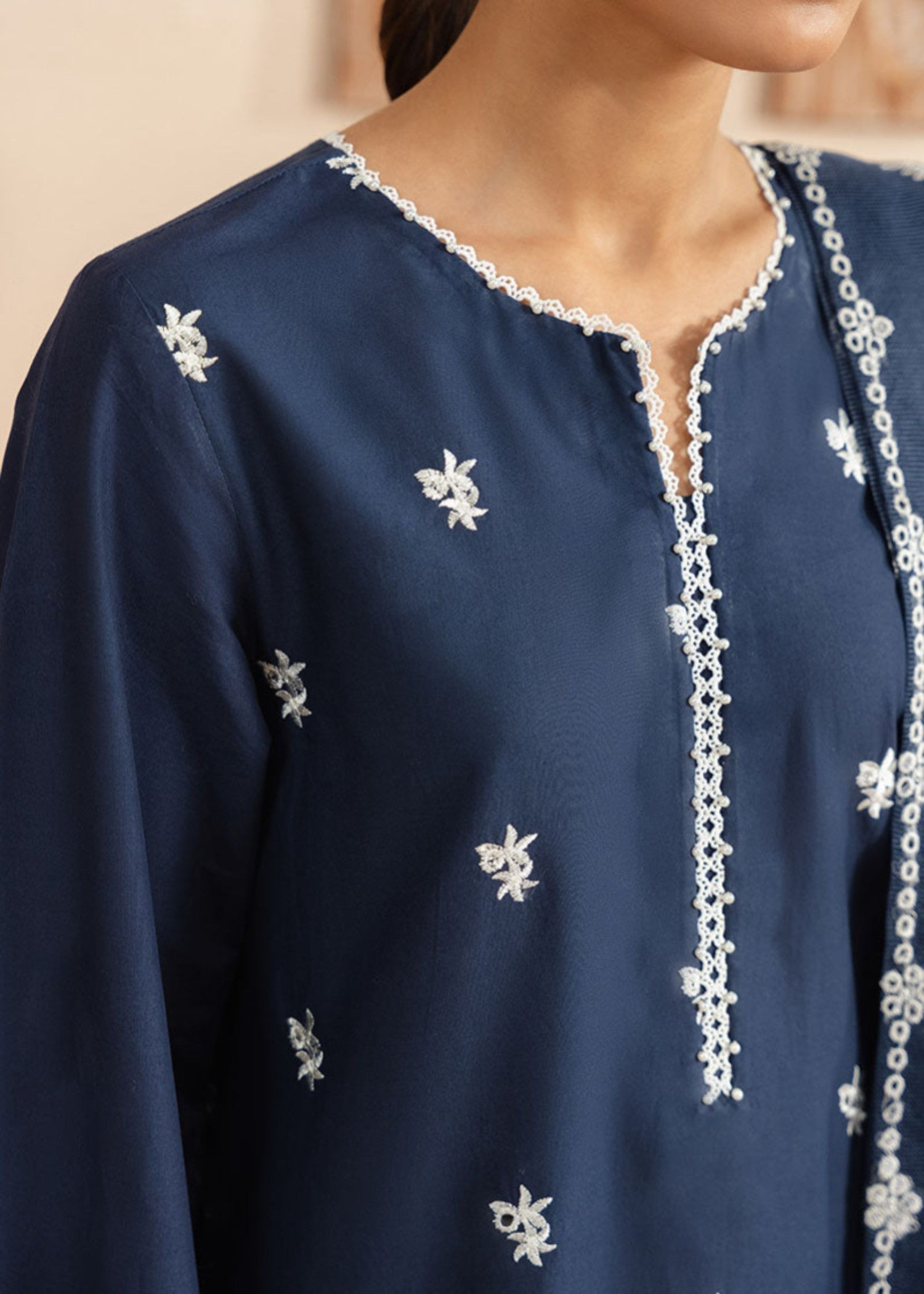 Cross Stitch RADIANT BLUE 0125RTWEMBLWN0101 Women 2pcs