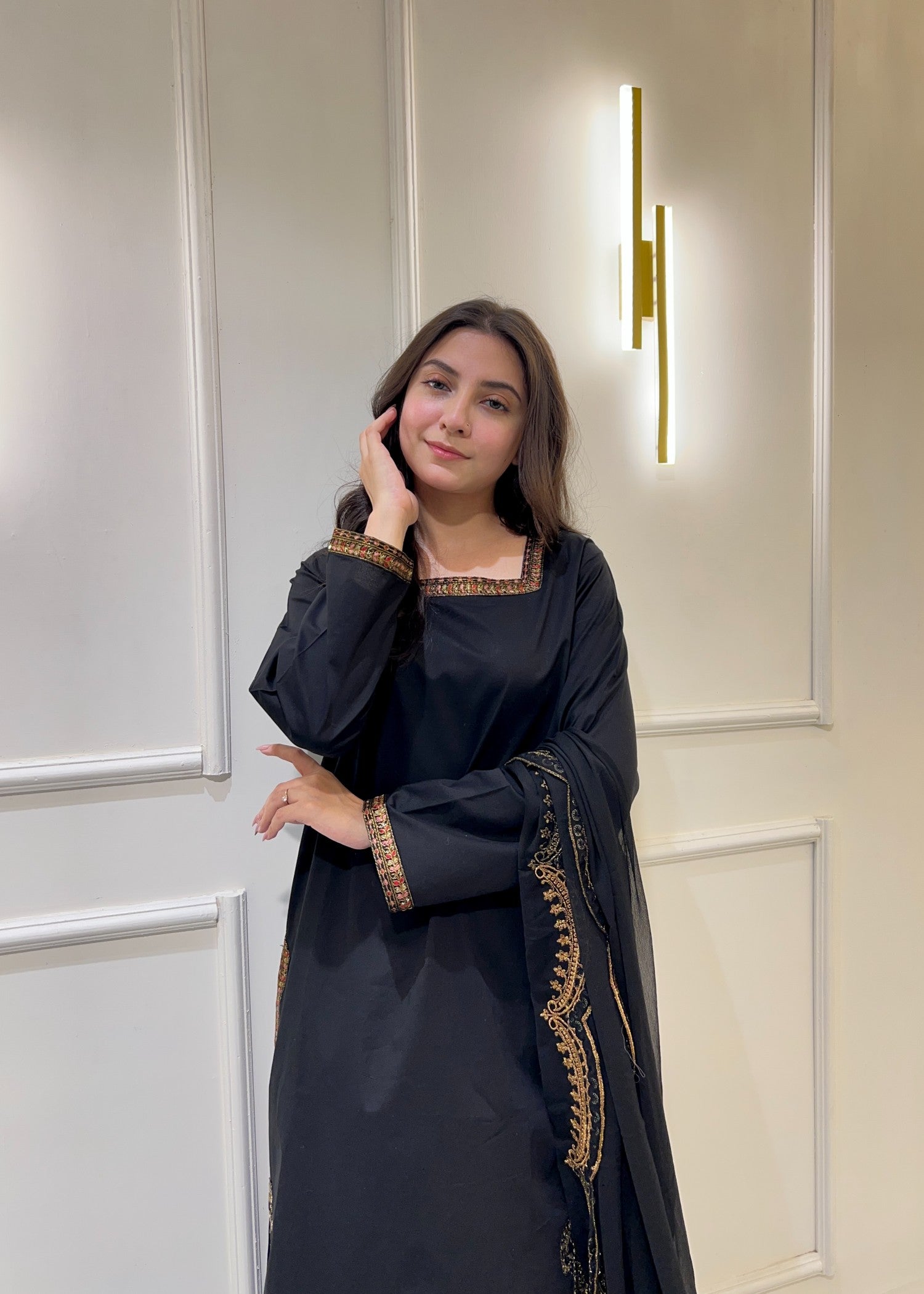 Maharani Official Black Elegance / Women 3pcs