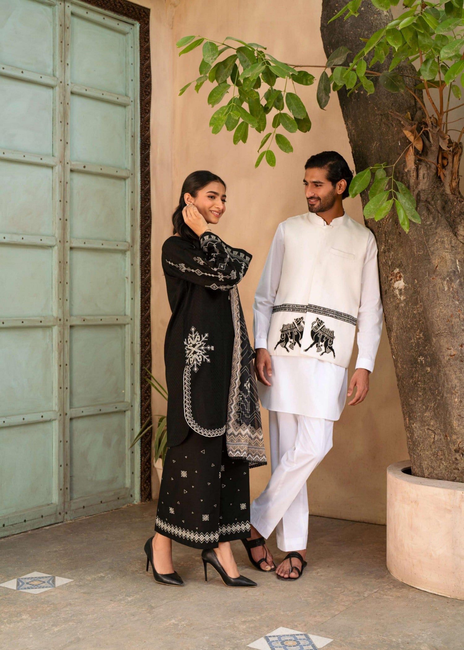 Musaif Mehru Stitched () Women 3pcs