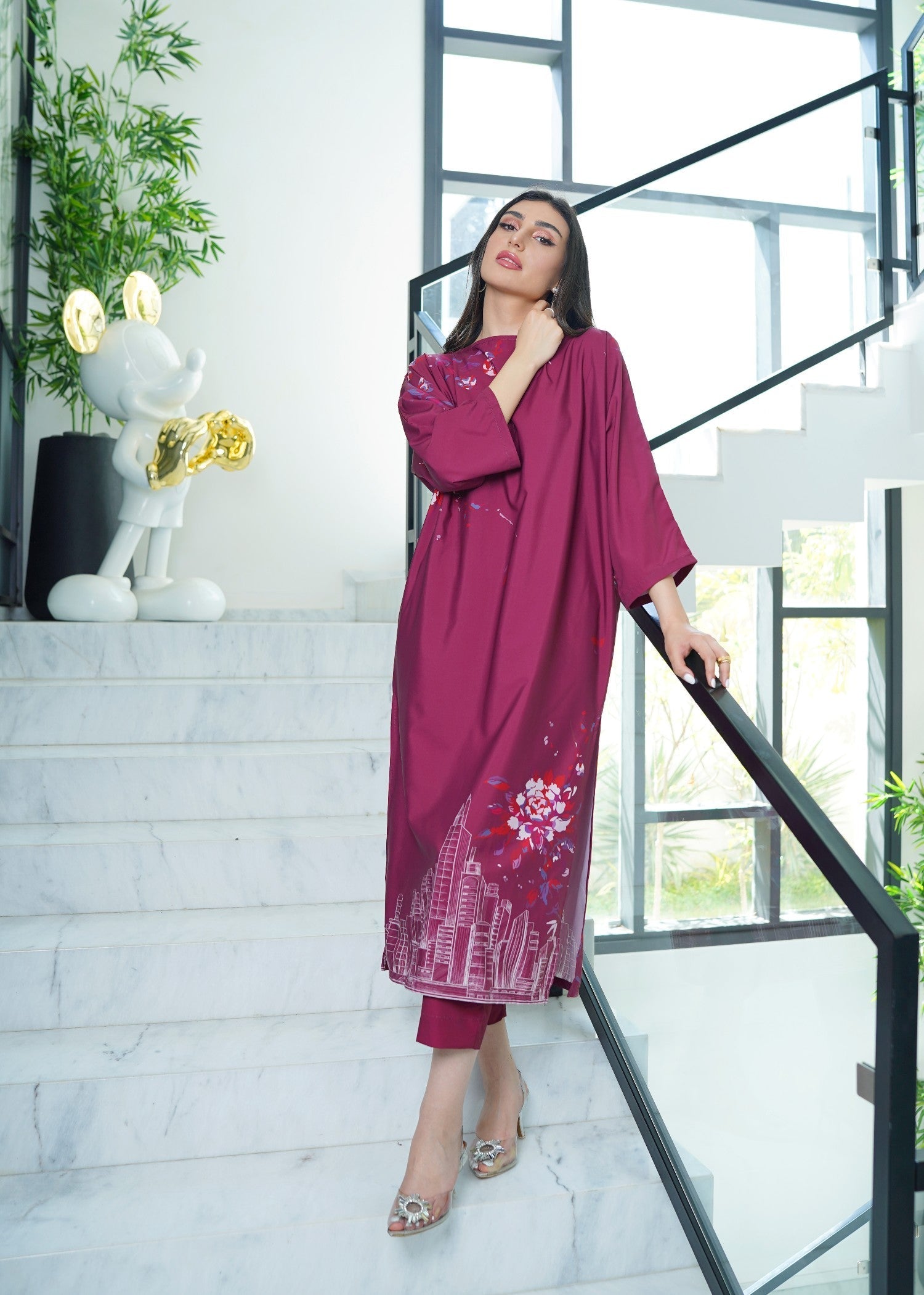 Dhaga Claret Women 2pcs