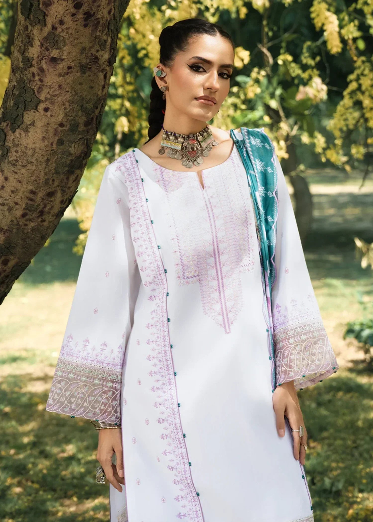 Hemstitch Pearl Petal Women 3pcs