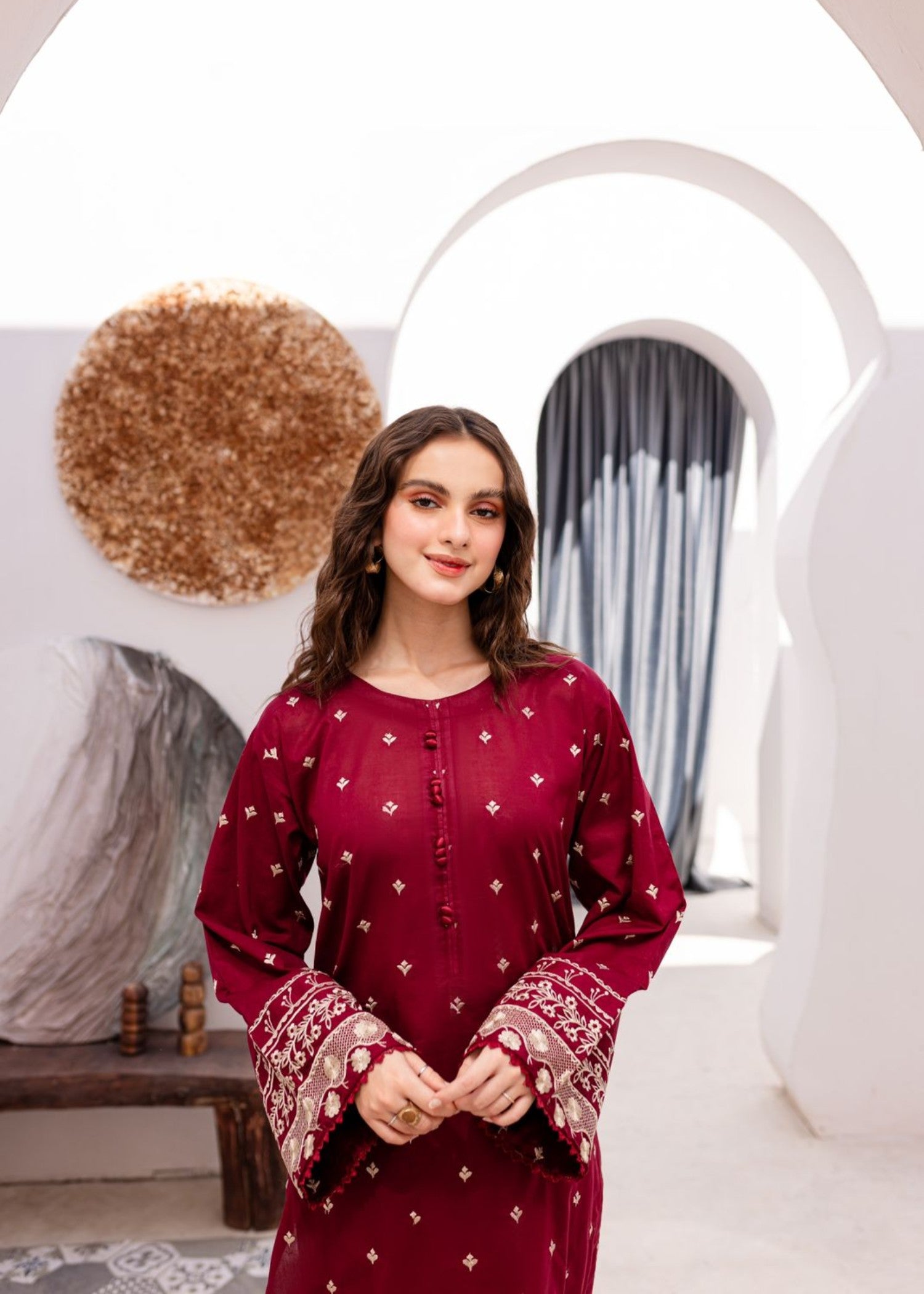 Saifron EMBROID Women 2pcs