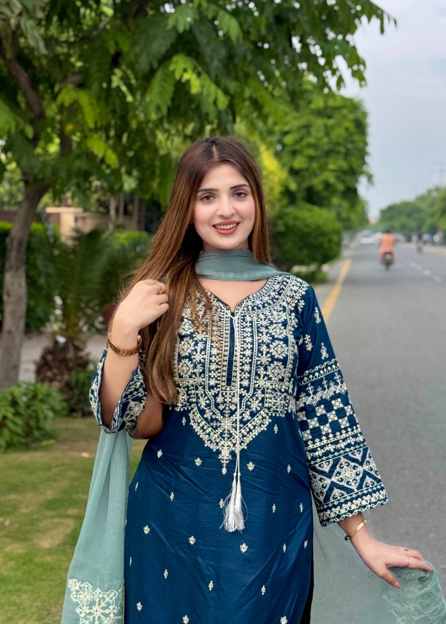 Tehzeeb Libas ZARA EMBROIDERED Women 3pcs