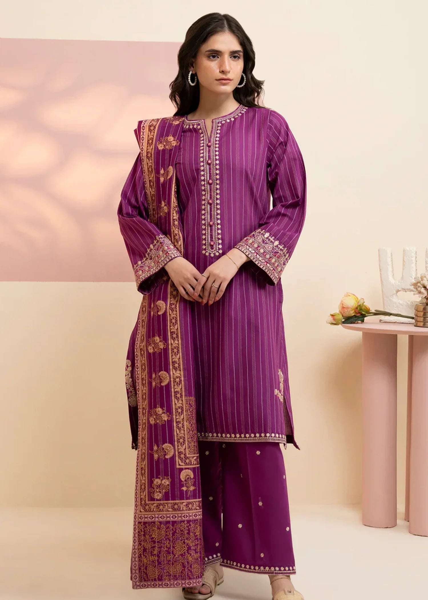 Zellbury WPW2433389 Plum Women 3pcs