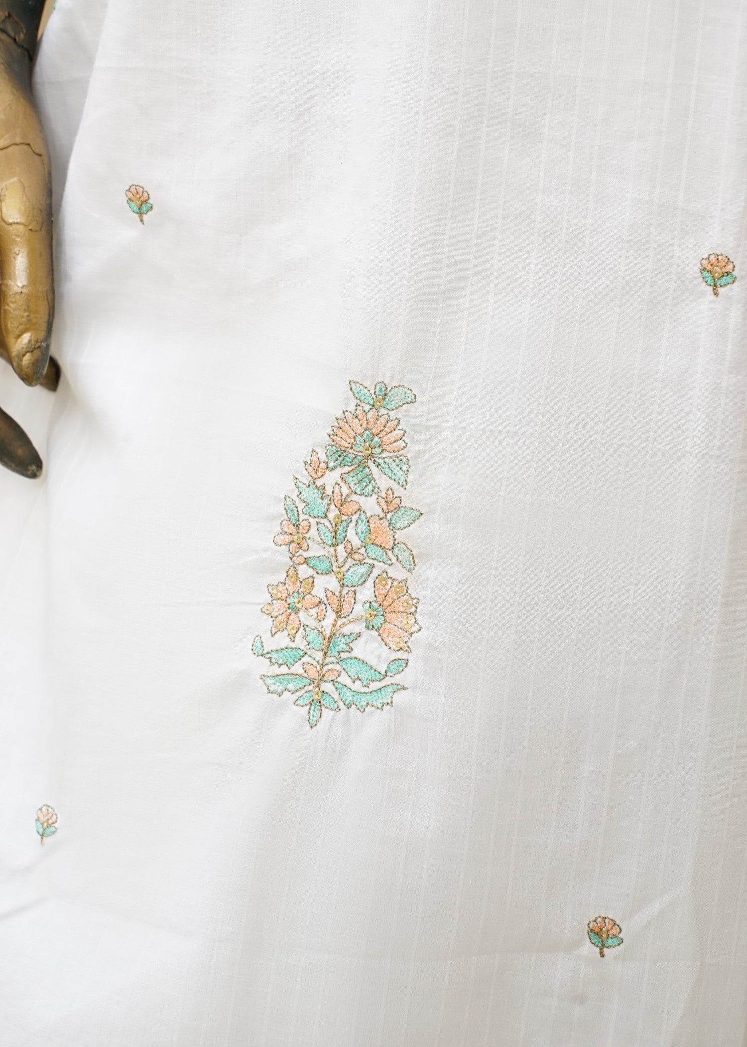 AYLA STUDIO EMBROIDERED LUXURY PRET LAWN DOBBY SE250409 Women 2pcs