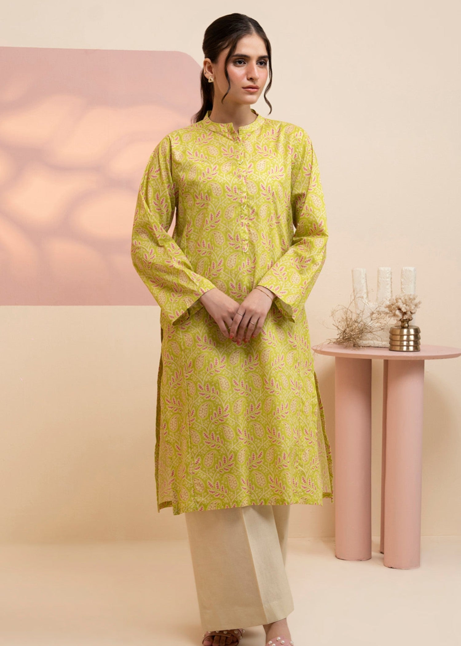 Zellbury WPS2511586 Green Women 1pcs