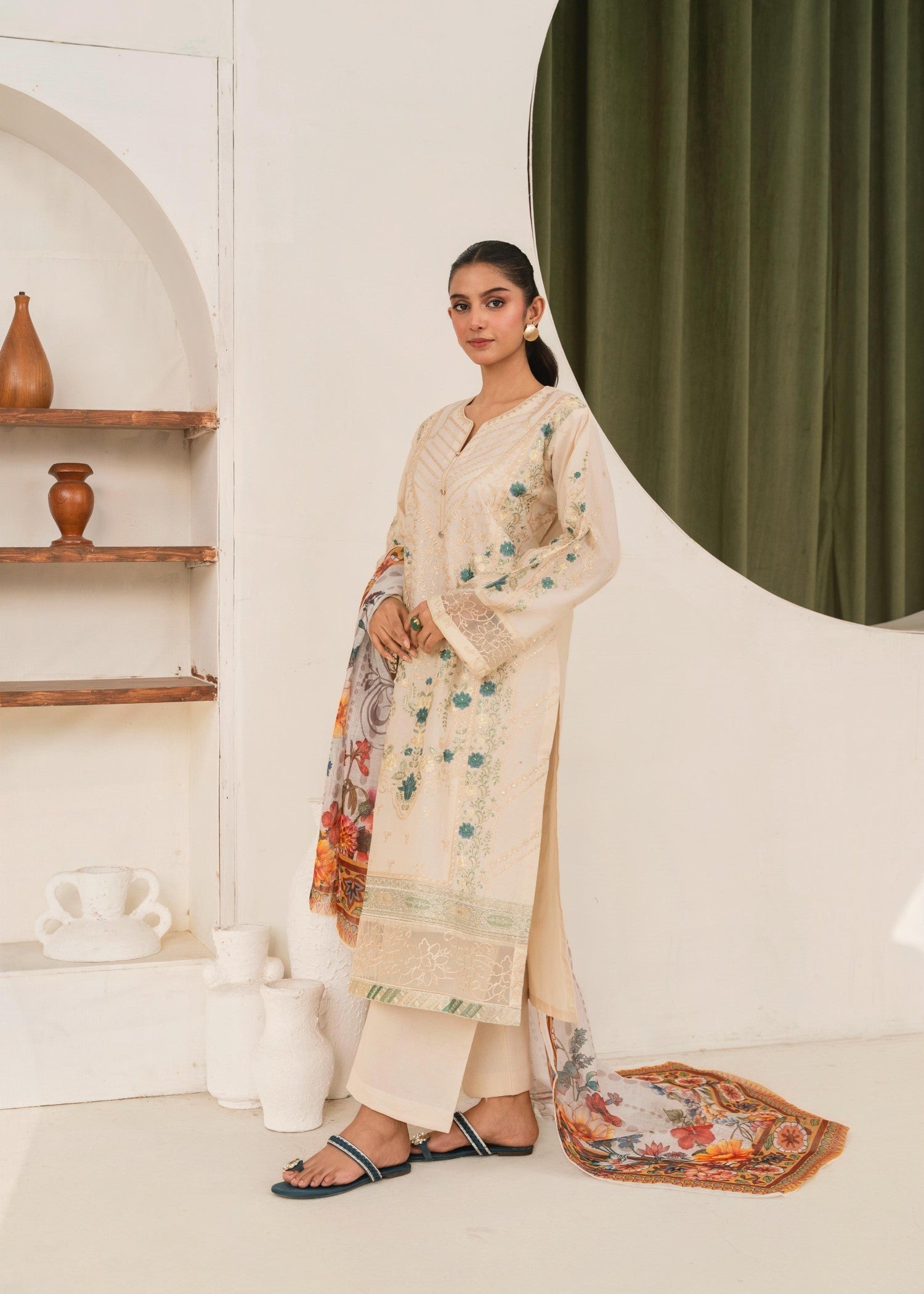 Fatima Noor’S Collections Psd 55 6 Women 3pcs