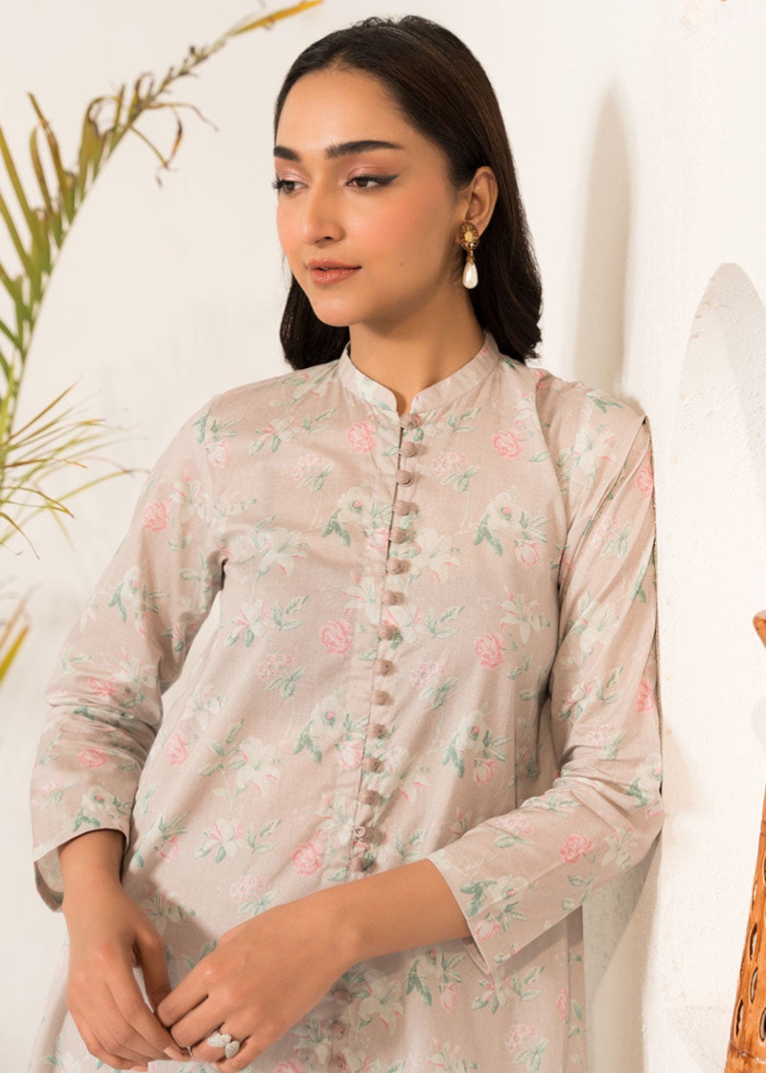 Cross Stitch FLORAL ASH 0125RTWPRTLWN0108 Women 2pcs