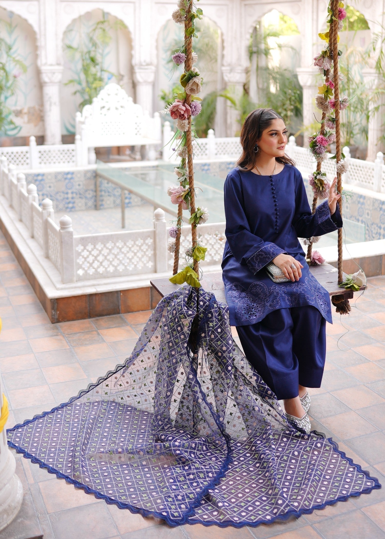 Fozia Khalid Mullberry Women 3pcs